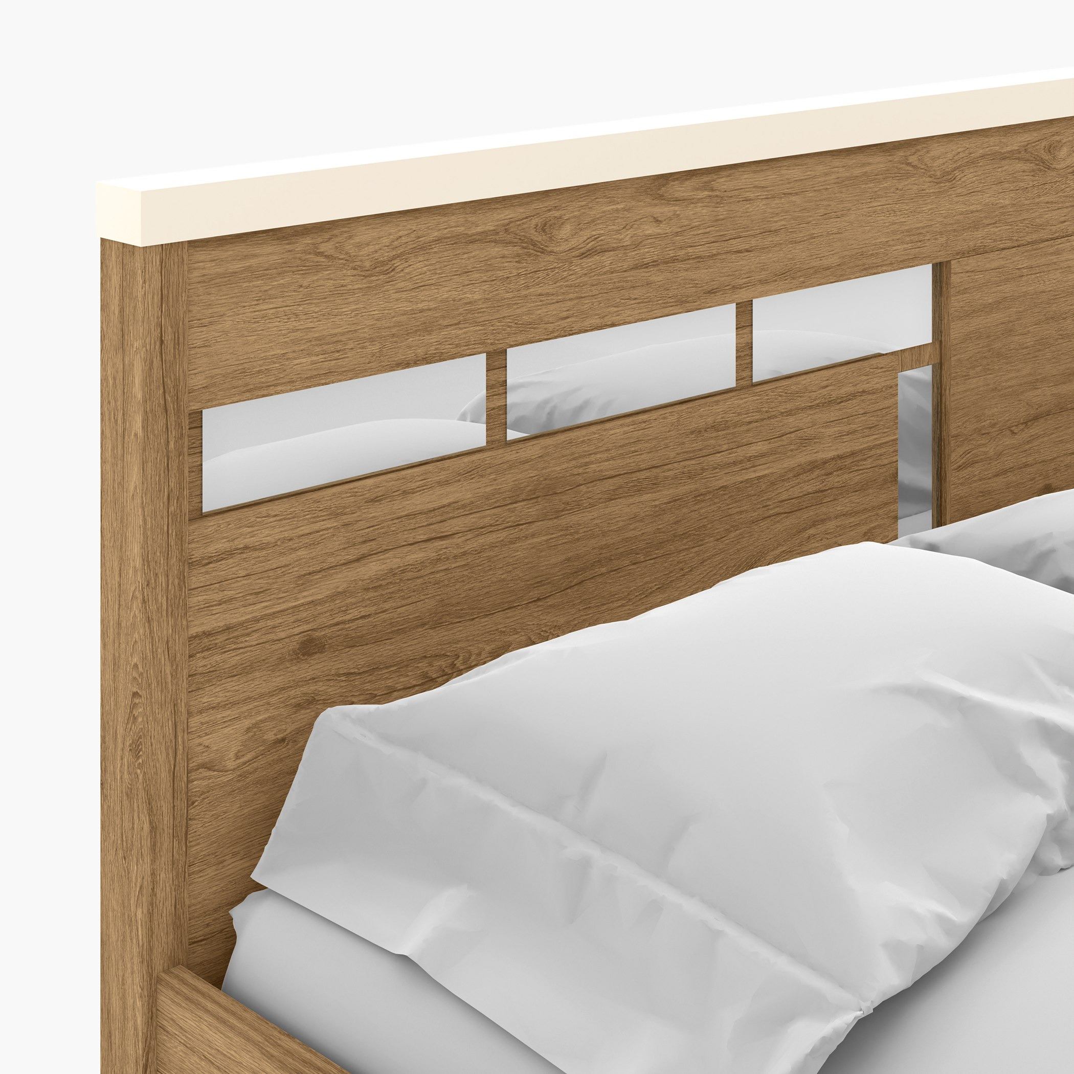 طقم غرفة نوم كينج 4 قطع دون مرآة من براسيليا - 180x200 سم-hbxbedroom-bedsandbedsets-bedroomsets-king-image-7