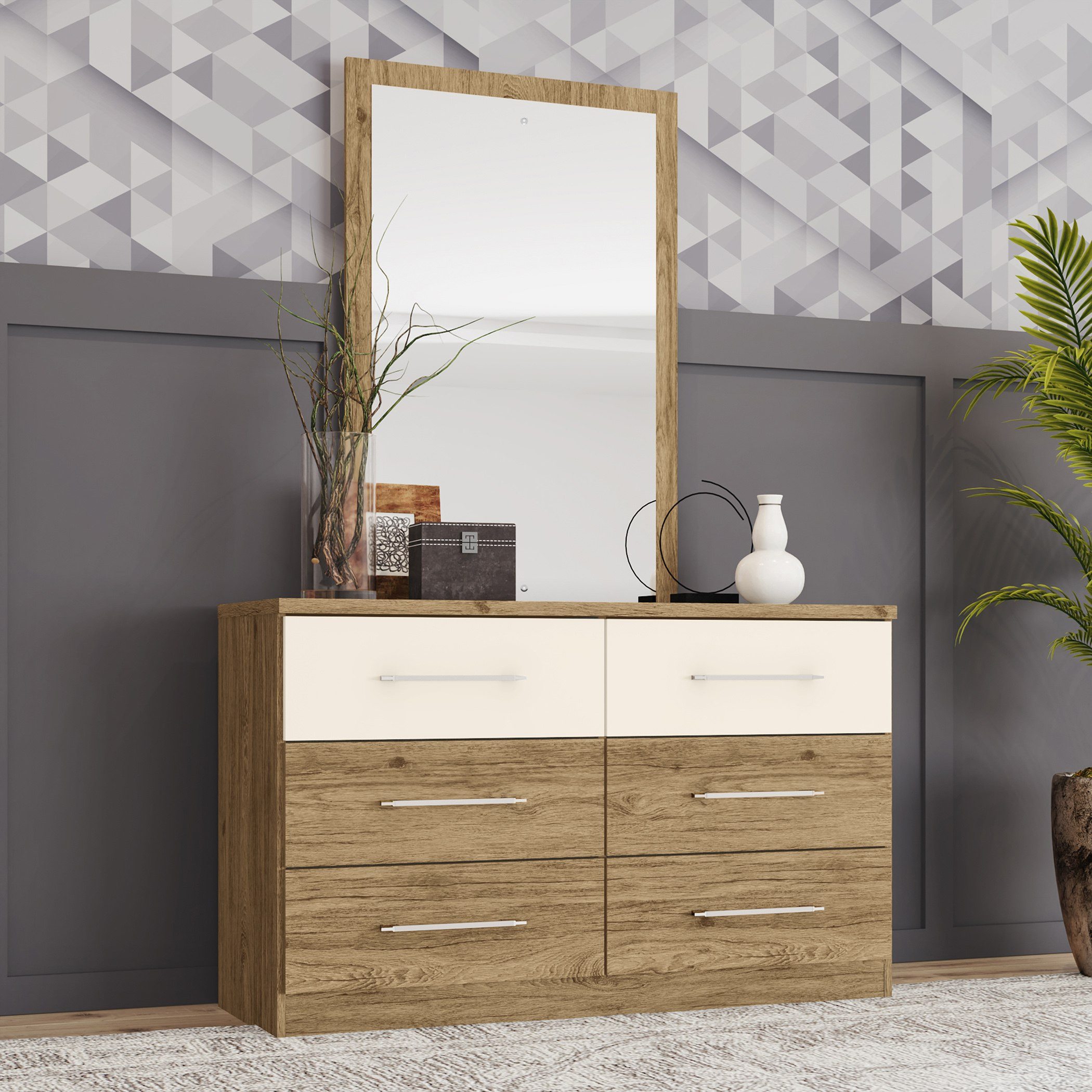 طقم غرفة نوم كينج 4 قطع دون مرآة من براسيليا - 180x200 سم-hbxbedroom-bedsandbedsets-bedroomsets-king-image-8