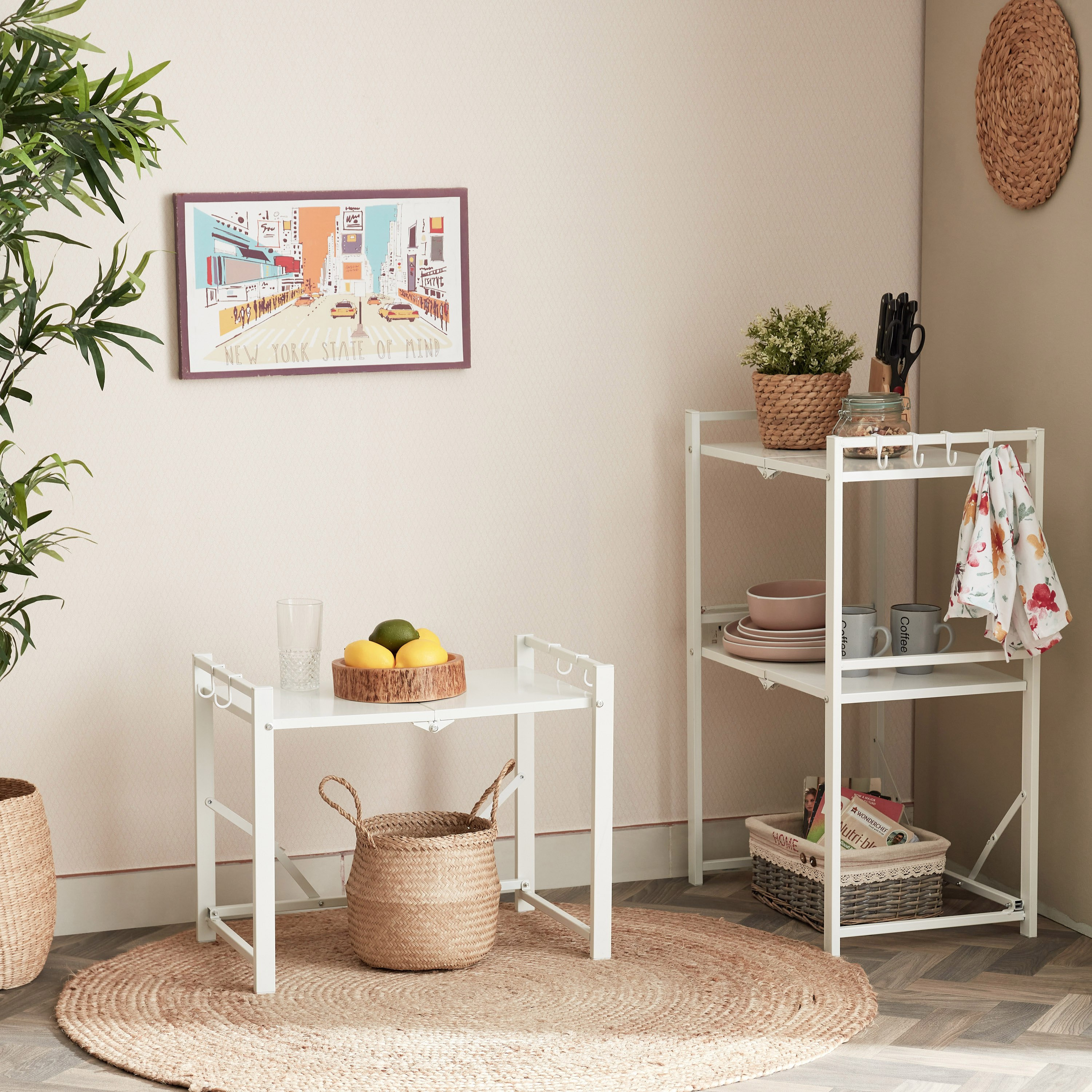 رف فرن ميكروويف قابل للطي من ريو - 58x37x47 سم-hbxhomeware-hbxkitchen-image-10