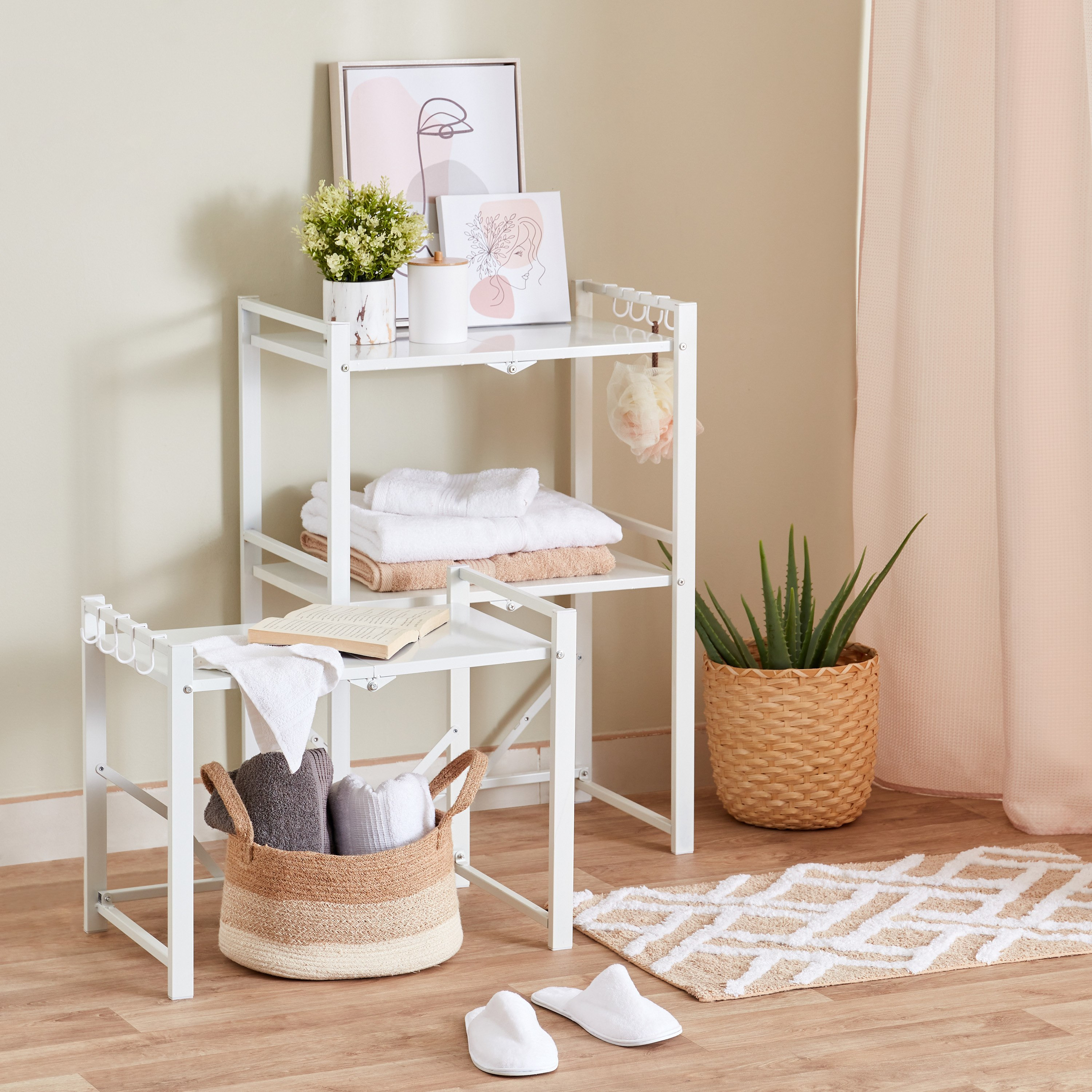 رف فرن ميكروويف قابل للطي من ريو - 58x37x47 سم-hbxhomeware-hbxkitchen-image-11