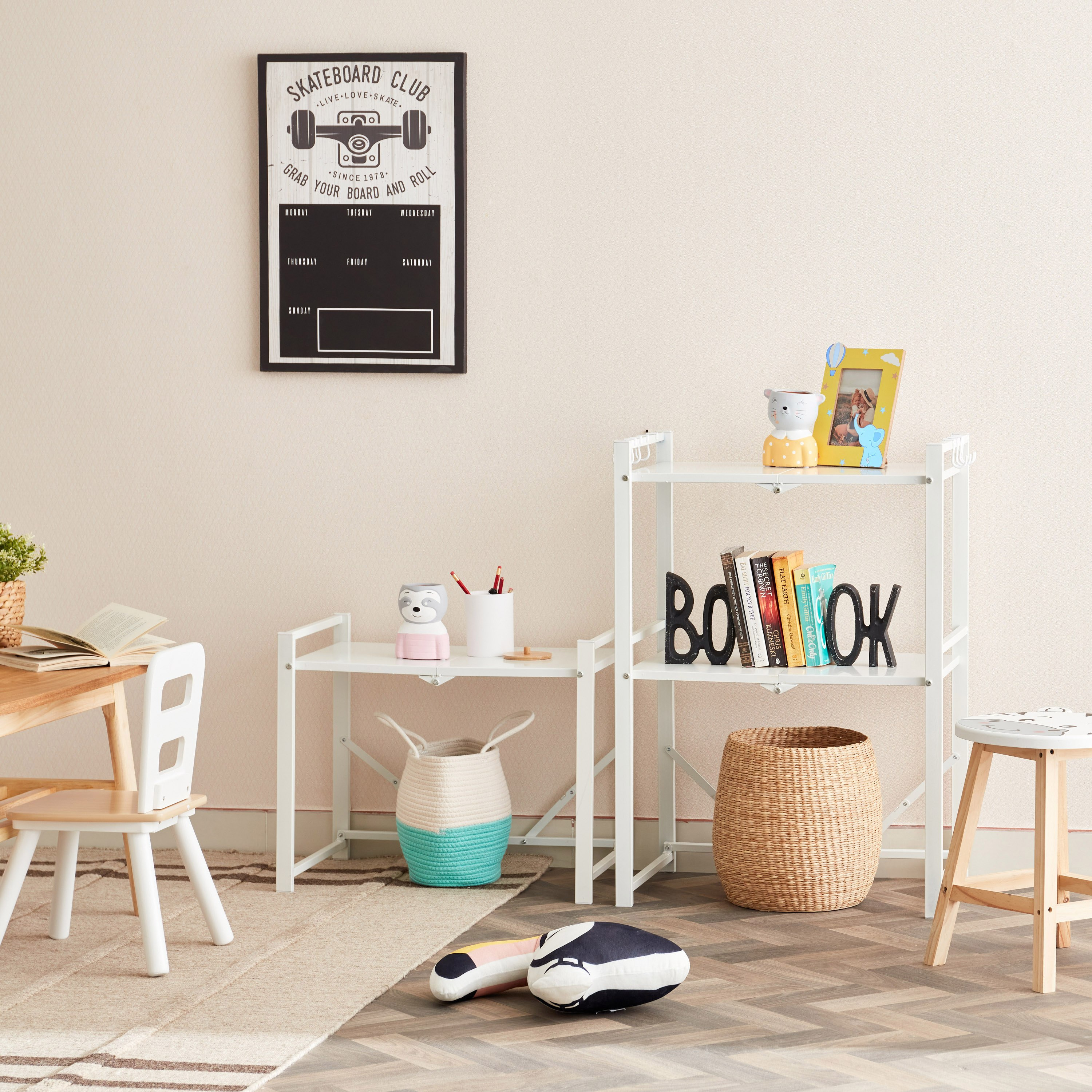 رف فرن ميكروويف قابل للطي من ريو - 58x37x47 سم-hbxhomeware-hbxkitchen-image-9