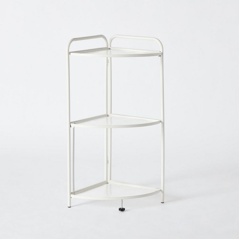 Triangle Metal Rack Buy Rio 3-Tier Metal Triangle Corner Storage Shelf - 35x35x85 cm Online ...