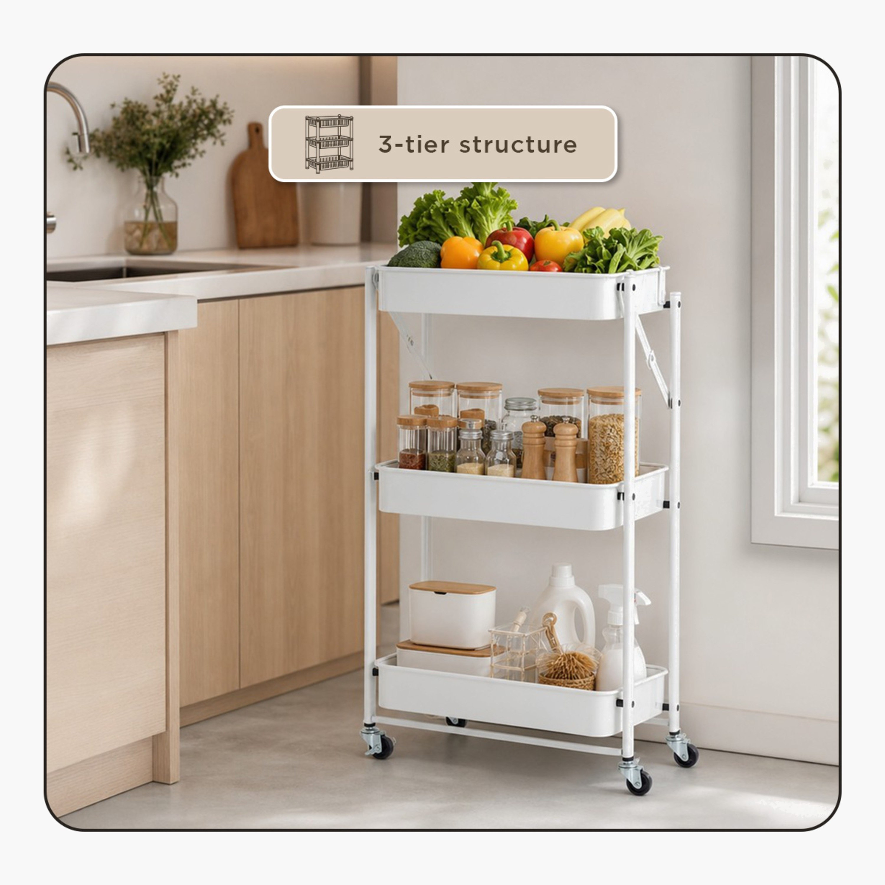 رّف معدني 3 مستويات قابل للطي من ريو - 45x29.5x78.5 سم-hbxhomeware-hbxkitchen-image-13