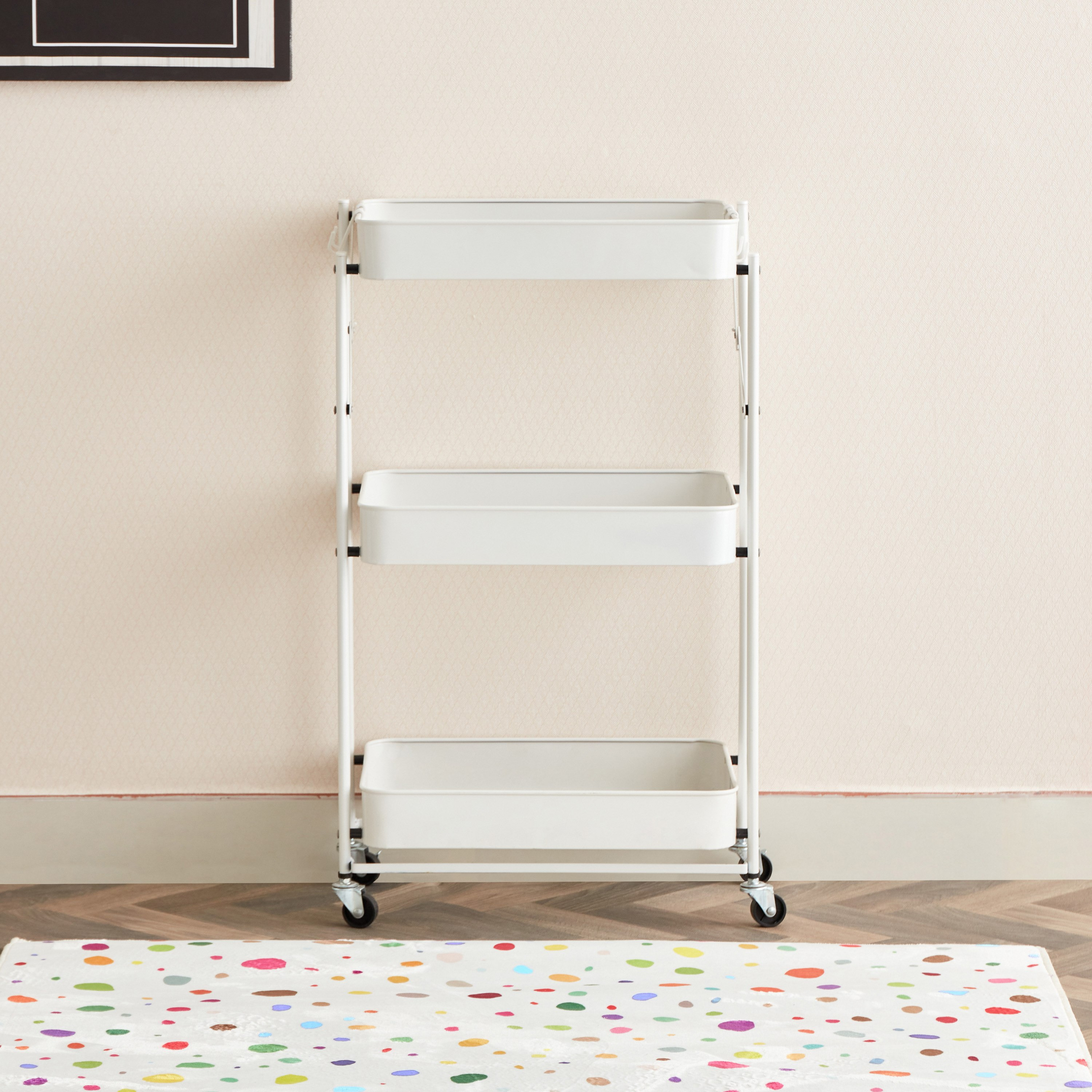 Rio 3-Tier Metal Foldable Rack - 45x29.5x78.5 cm-hbxhomeware-hbxkitchen-image-3