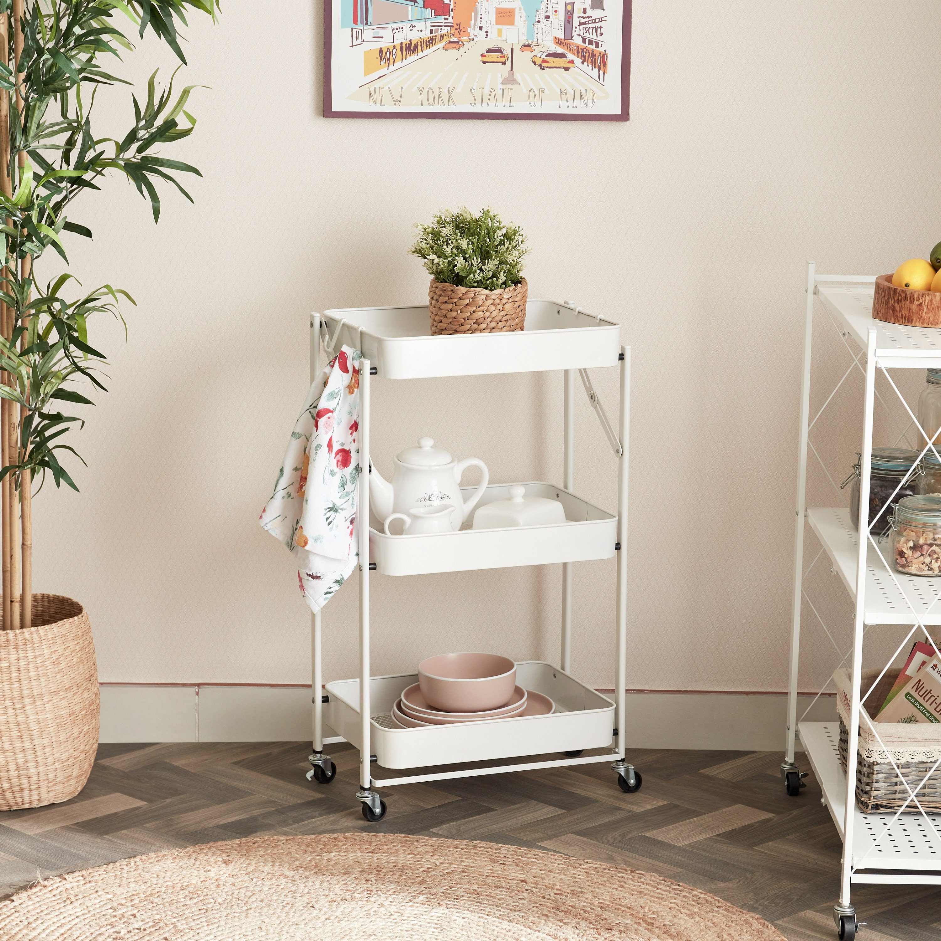 Rio 3-Tier Metal Foldable Rack - 45x29.5x78.5 cm-hbxhomeware-hbxkitchen-image-9