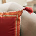 Dazzling Freya Lace And Tassel Cushion Cover - 40x40 cm-Cushion Covers-thumbnailMobile-1