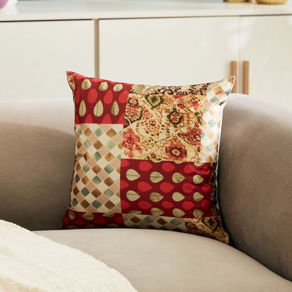 Dazzling Avery Printed Cushion Cover - 40x40 cms