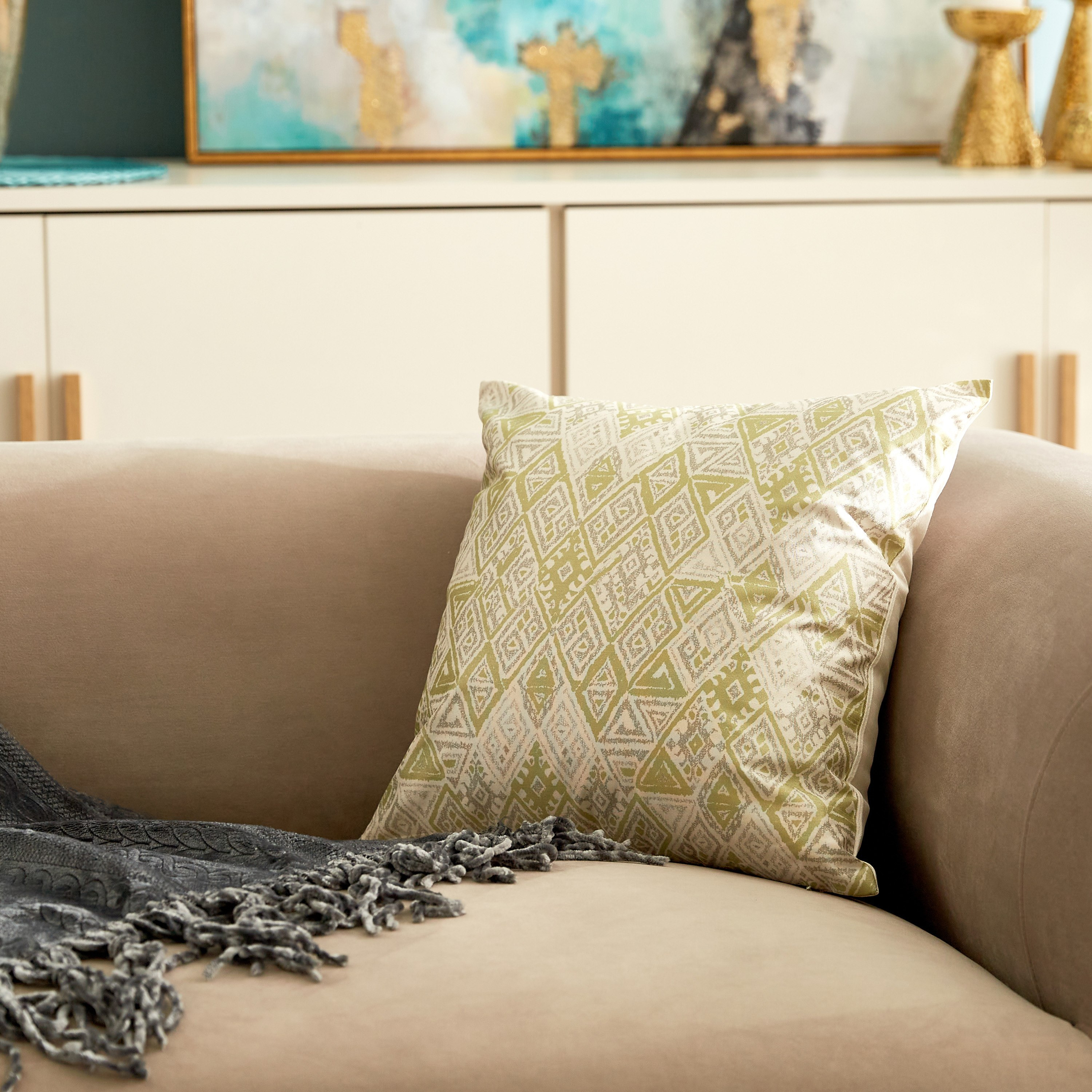 Sansa Jalin Print Cushion Cover - 40x40 cm-hbxhomeware-cushionsandcovers-cushioncovers-image-1