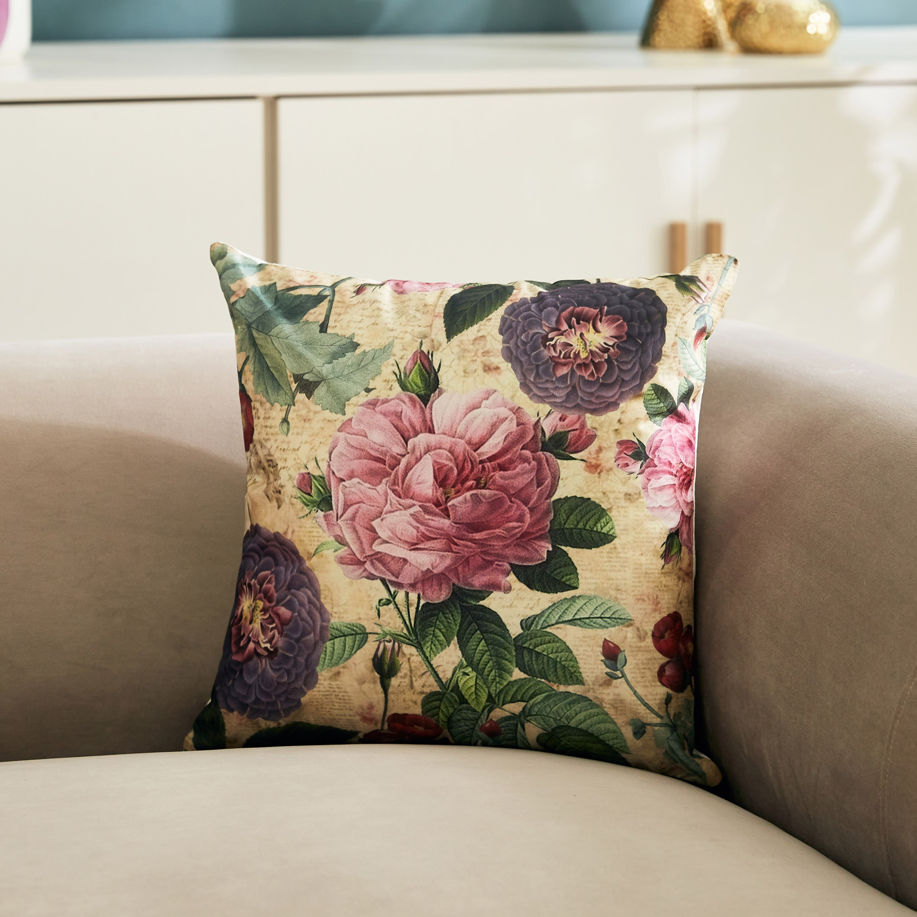 غطاء وسادة بطبعات فلورا دارسي - 40x40 سم-hbxhomeware-cushionsandcovers-cushioncovers-image-1