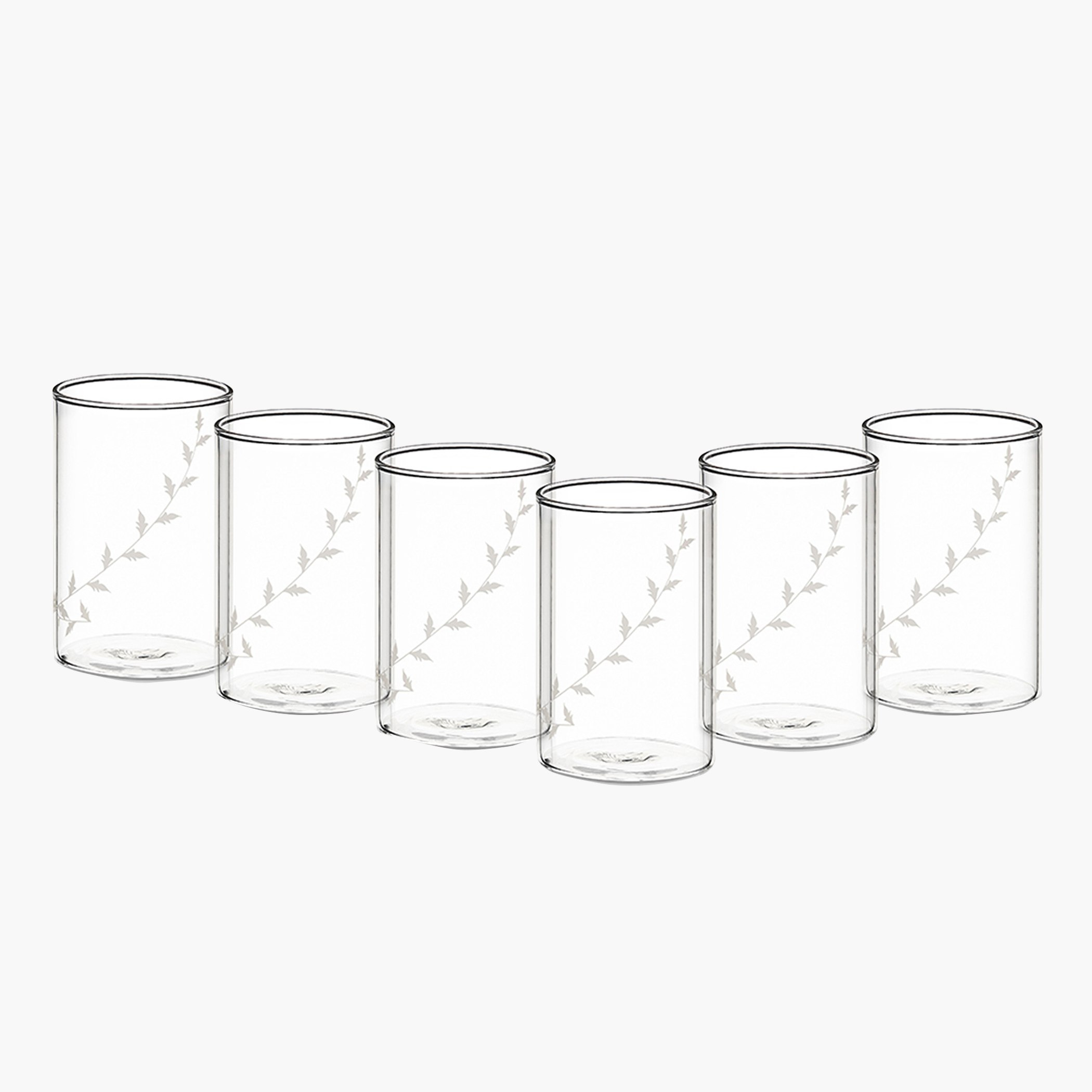 طقم أكواب زجاجية 6 قطع من بوروسيل - 295 مل-hbxhomeware-hbxkitchen-image-3
