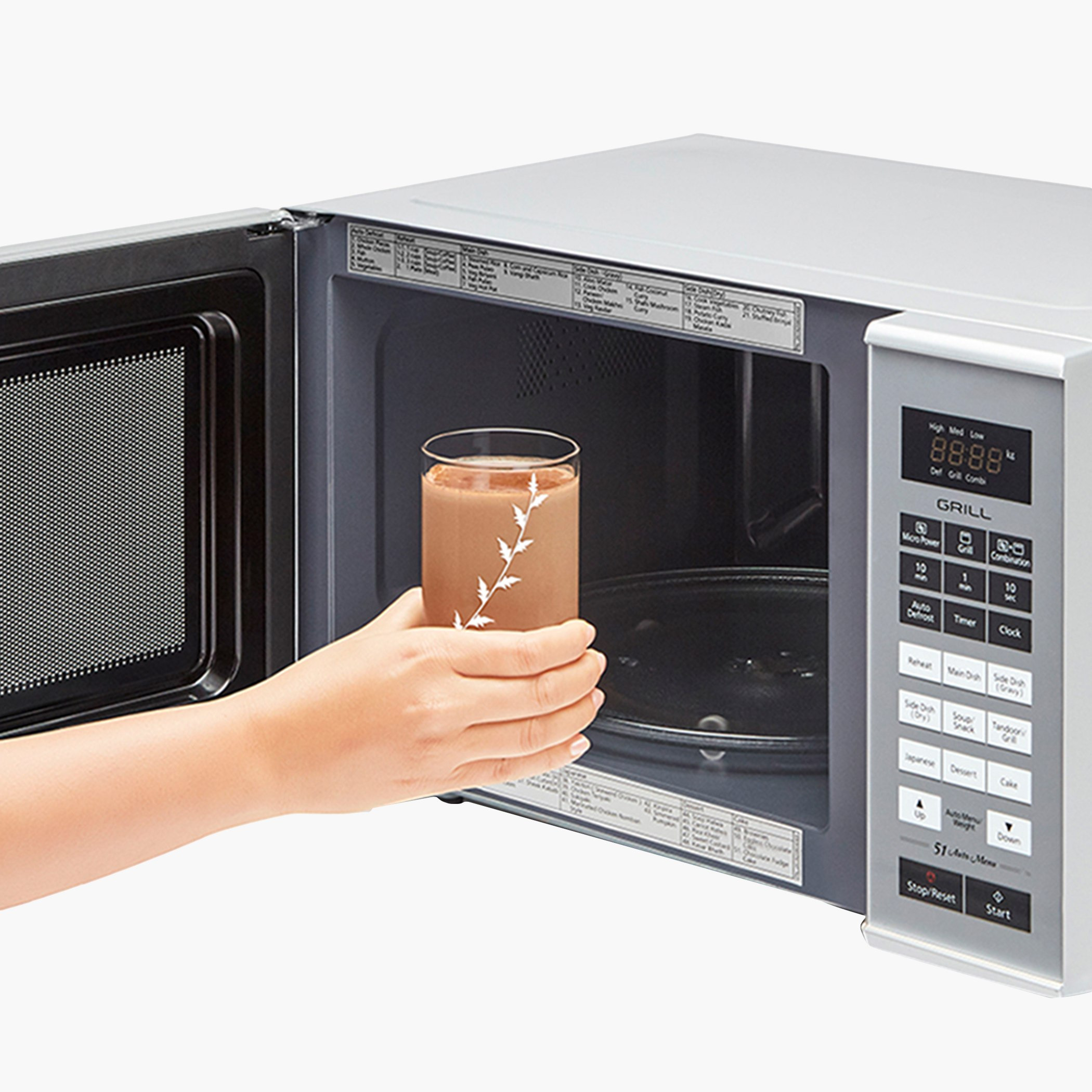 طقم أكواب زجاجية 6 قطع  مع كريب أبيض من بوروسيل - 350 مل-hbxhomeware-hbxkitchen-image-7