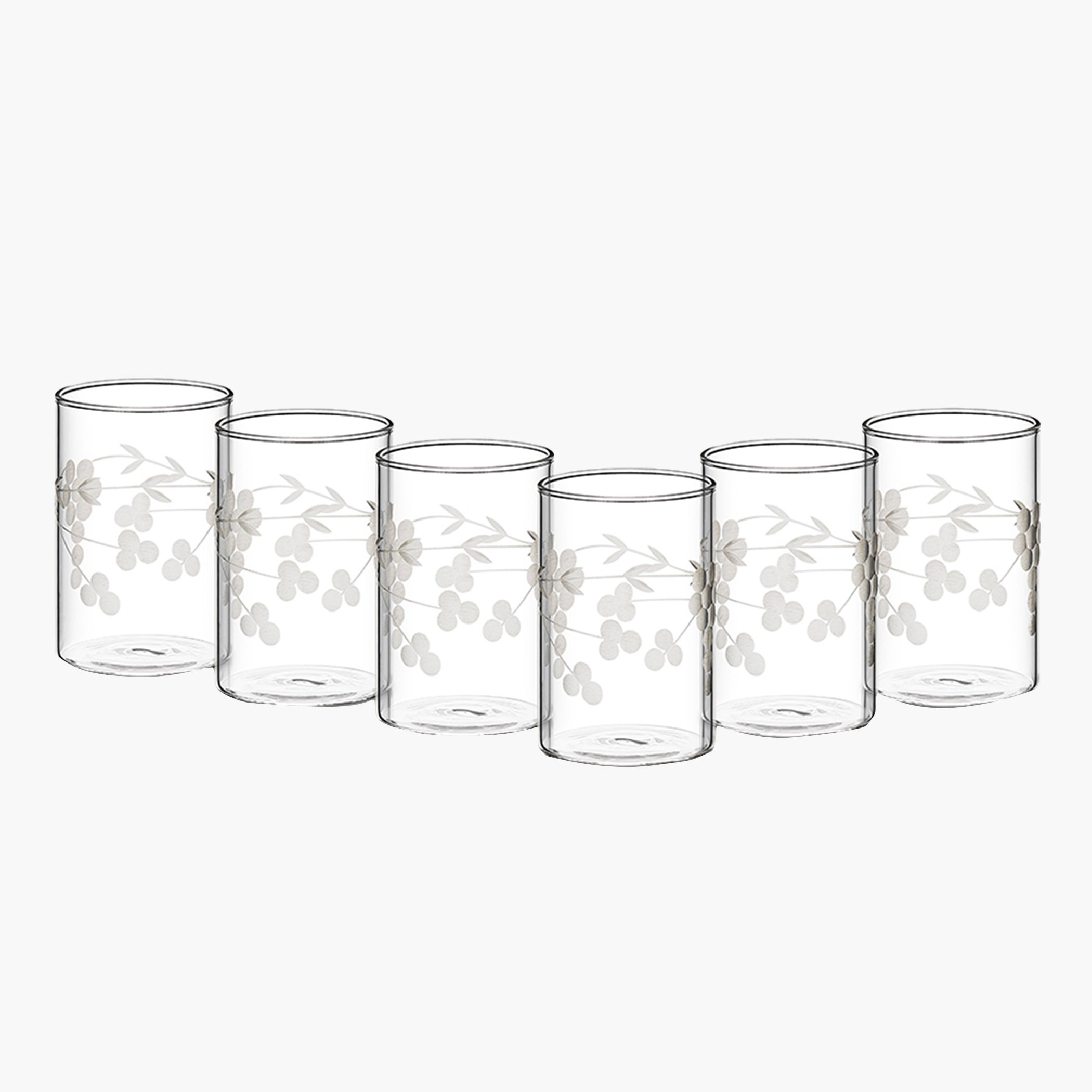 طقم أكواب زجاج 6 قطع من بوروسيل - 295 مل-hbxhomeware-hbxkitchen-image-6