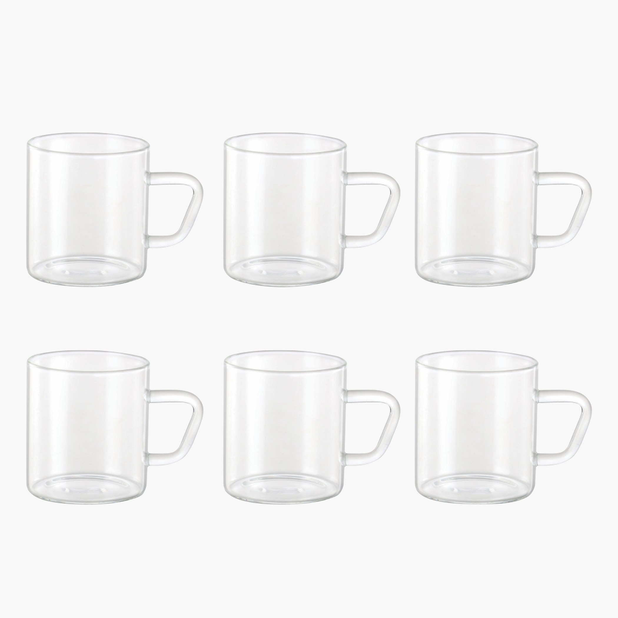 طقم مجات كلاسيك 6 قطع من بوروسيل - 190 مل-hbxhomeware-hbxkitchen-image-2