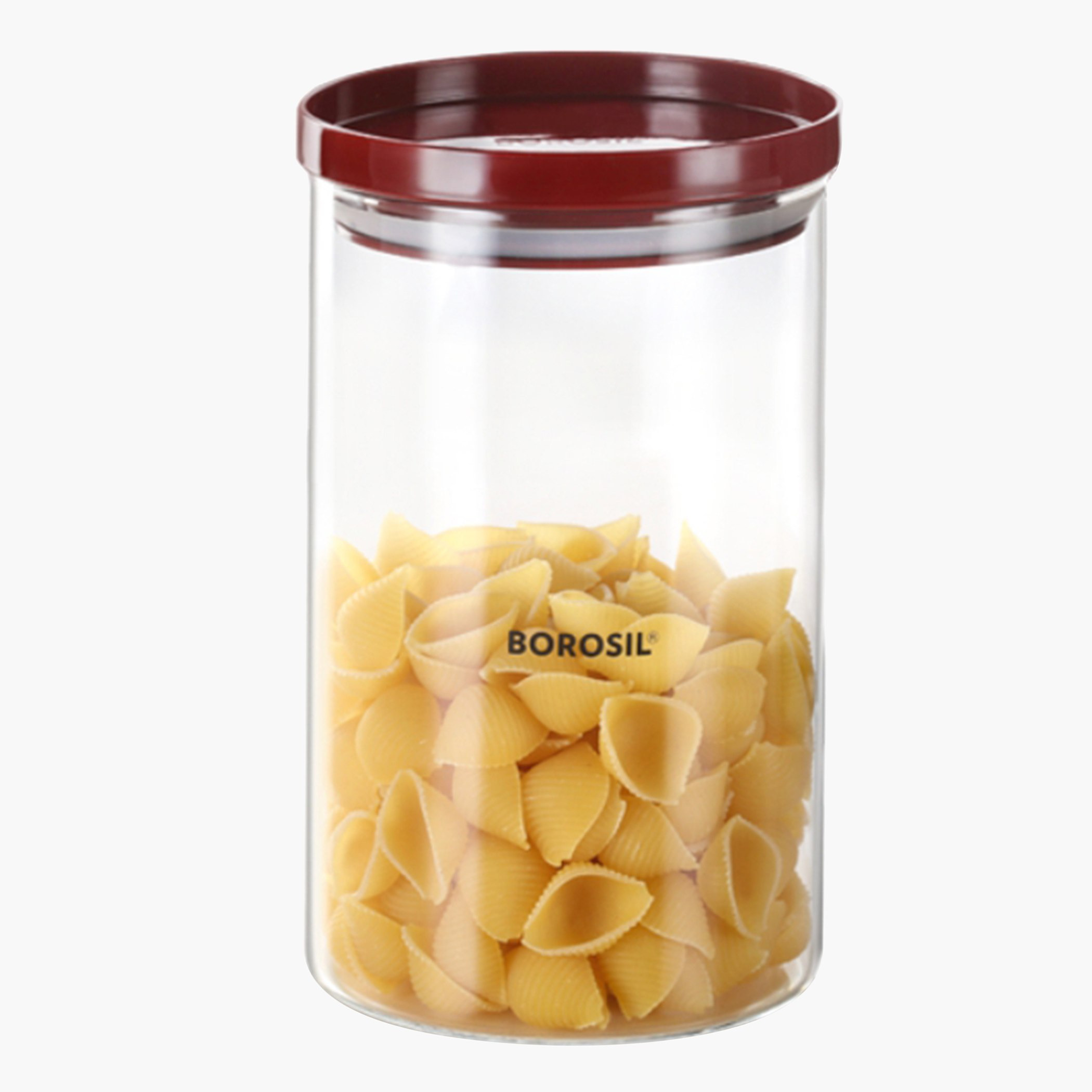 جرة ستاك آند ستور بغطاء بلاستيكي من بوروسيل - 900 مل-hbxhomeware-hbxkitchen-image-2