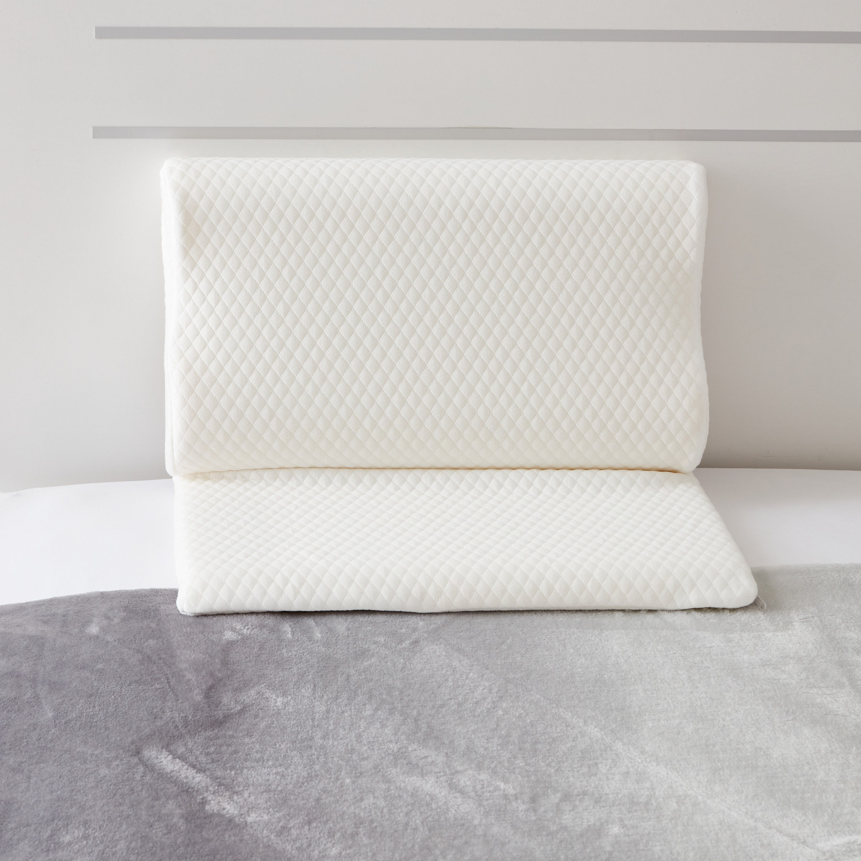 وسادة متعددة الاستعمالات - 50x30x13.5/10.5 سم-hbxdecorandfurnishings-bedding-duvetsandpillows-image-4