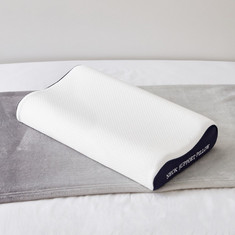 Cervical Support Memory Foam Pillow - 55x35x11/9 cm