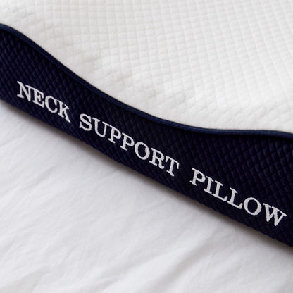Cervical Support Memory Foam Pillow - 55x35x11/9 cms