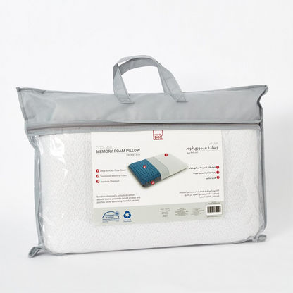 Cool Air Memory Foam Pillow - 59x40x13 cm-Duvets and Pillows-image-5