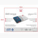 Cool Air Memory Foam Pillow - 59x40x13 cm-Duvets and Pillows-thumbnail-1