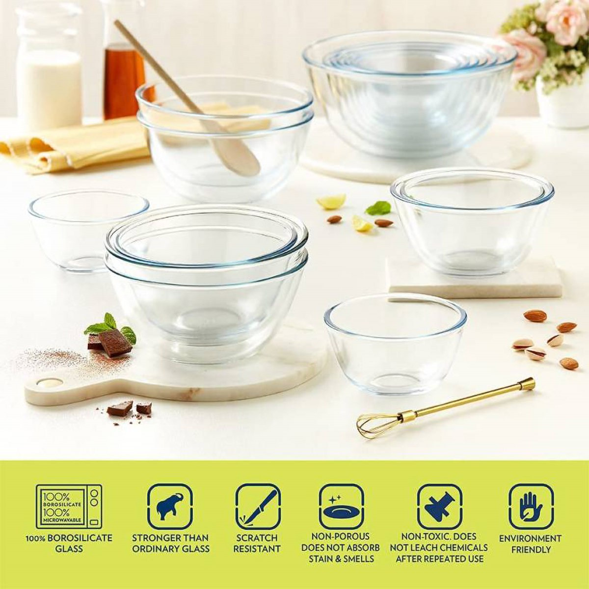 طقم أوعية خلط بورسليكات بغطاء آمن للاستخدام في الفرن - 3 قطع-hbxdecorandfurnishings-tabletop-serveware-image-7