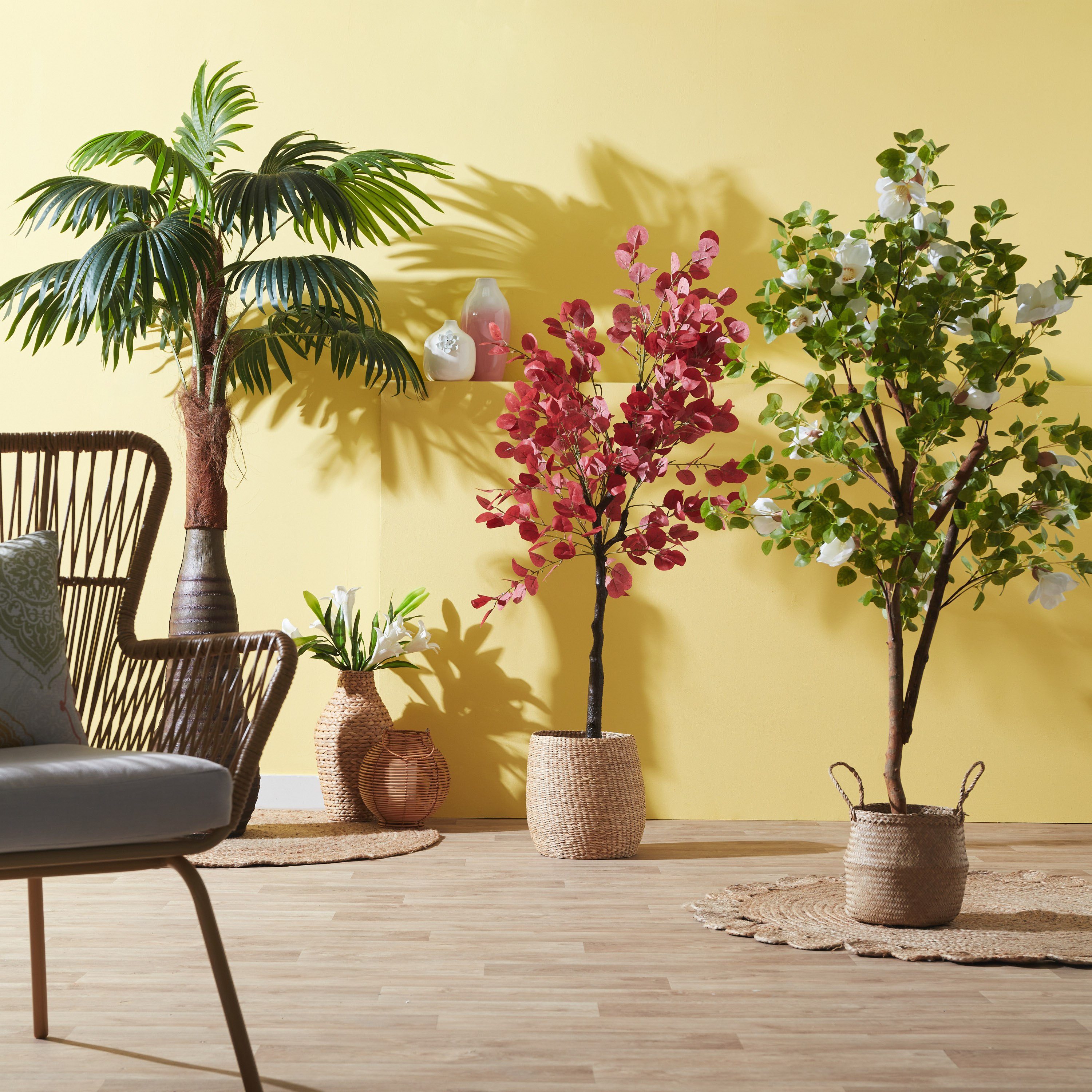 شجرة نخيل بلمسة واقعيّة من تيودورا - 180 سم-hbxdecorandfurnishings-homeaccessories-artificialflowersandplants-image-6