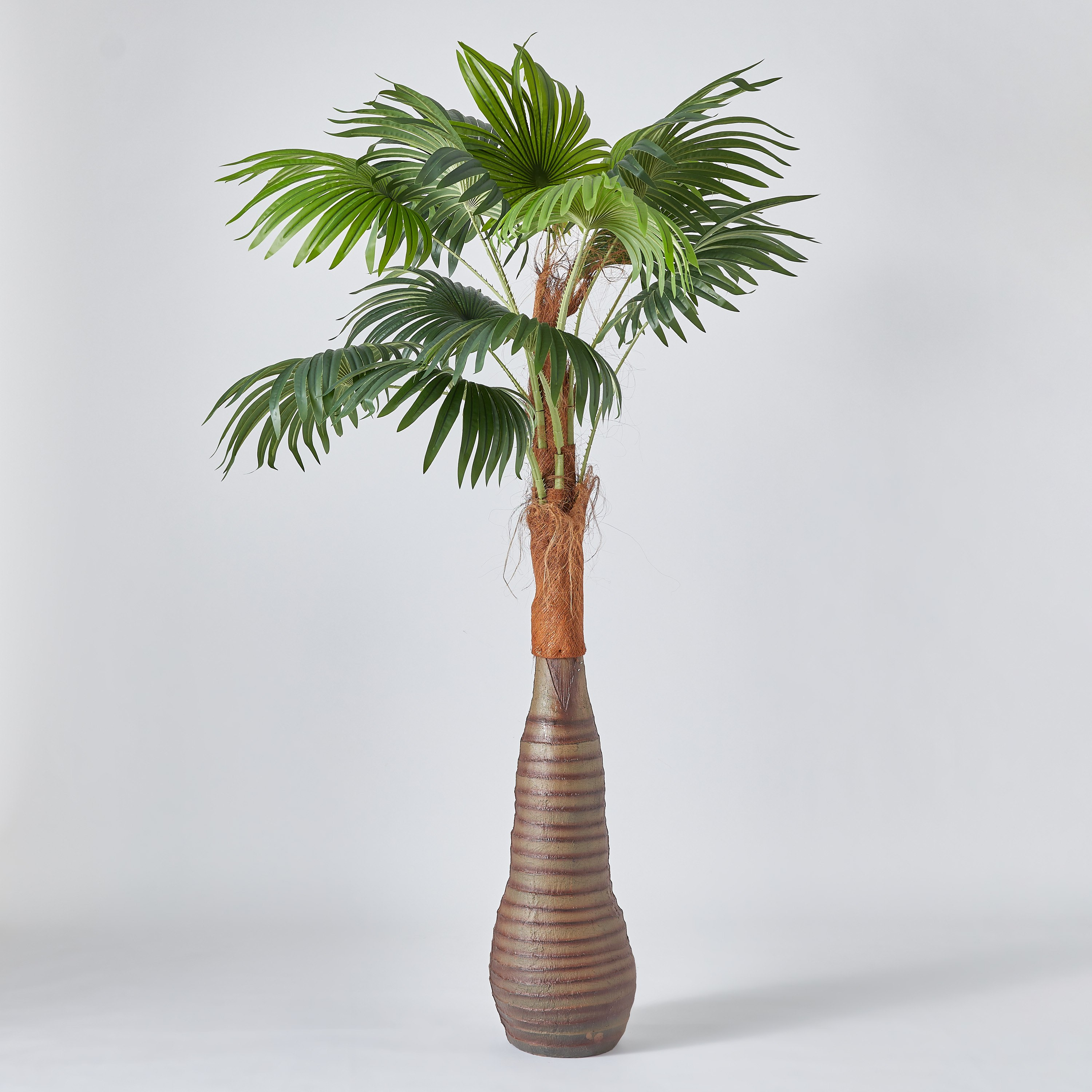 شجرة نخيل بلمسة واقعيّة من تيودورا - 180 سم-hbxdecorandfurnishings-homeaccessories-artificialflowersandplants-image-7