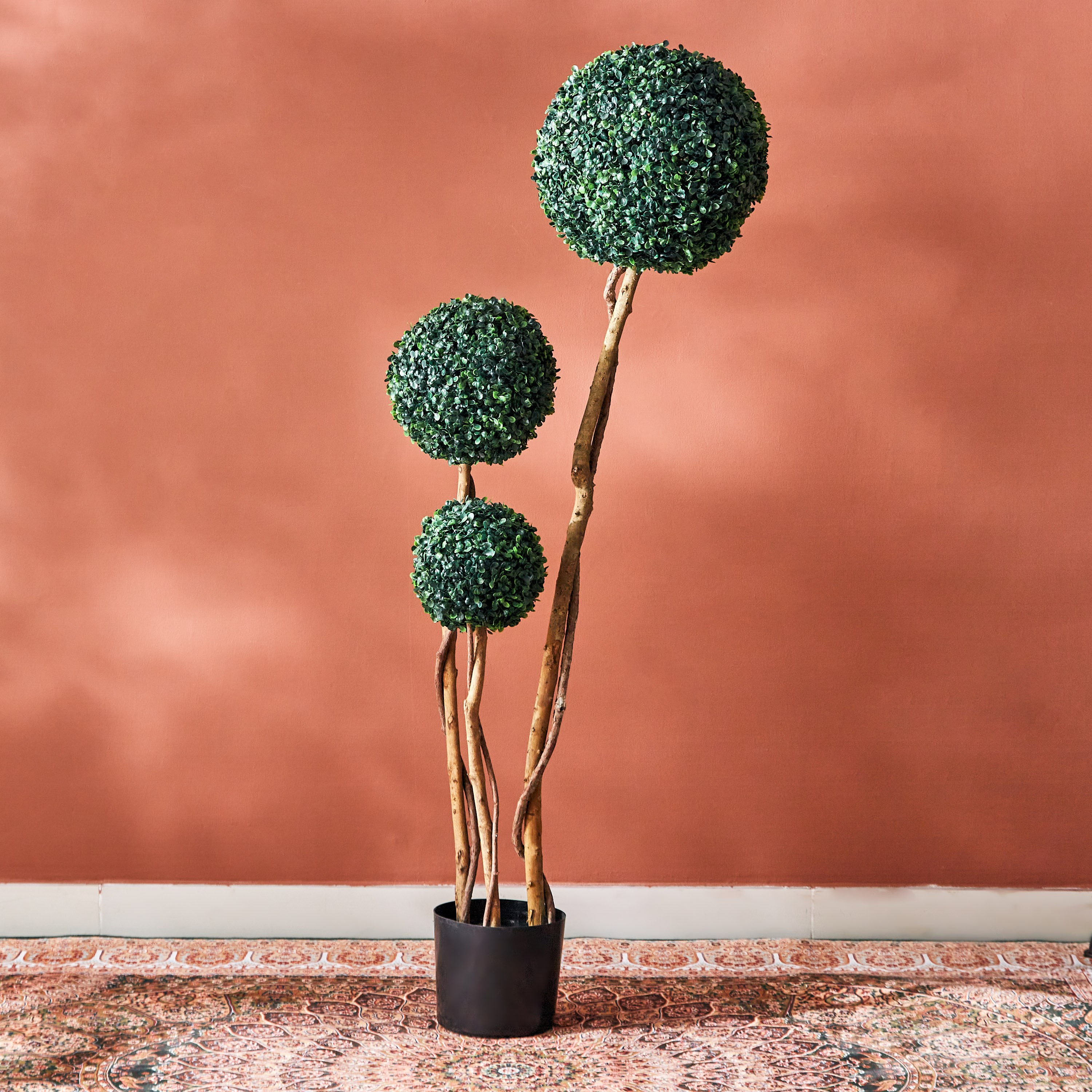 شجرة توبياري من تيودورا - 150 سم-hbxdecorandfurnishings-homeaccessories-artificialflowersandplants-image-1