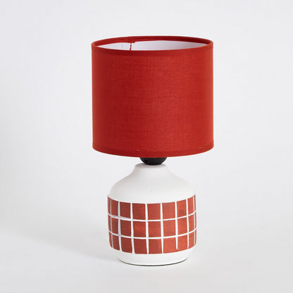 Gletan Ceramic Table Lamp - 15x15x30 cm