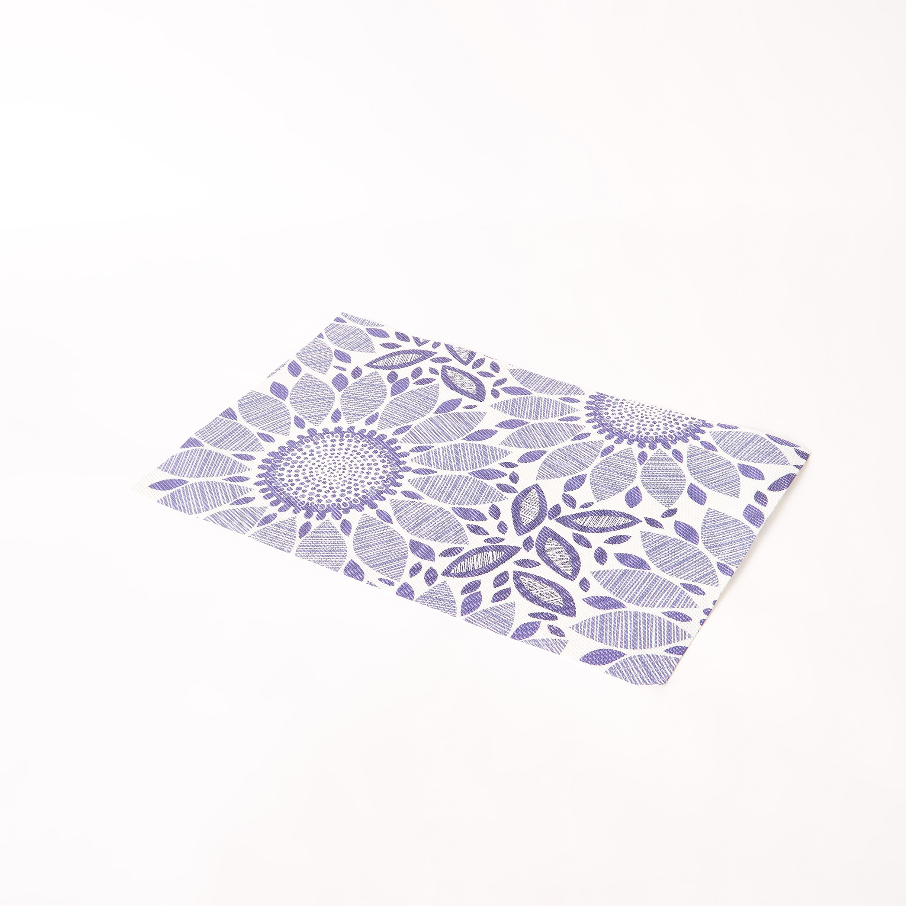 لبادة صحون بي في سي بتصميم زهري - 45x30 سم-hbxdecorandfurnishings-homefurnishings-tablelinens-image-5