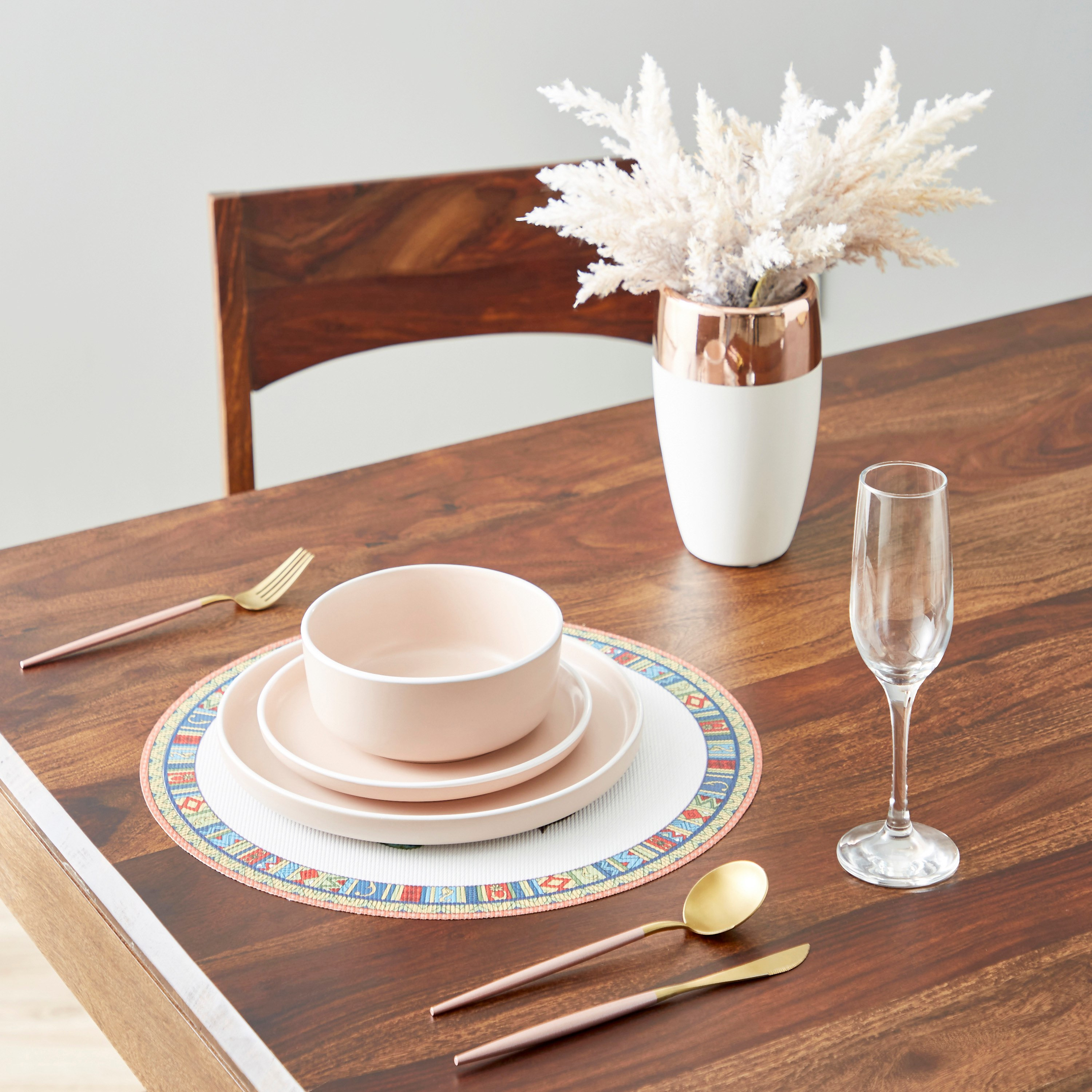 لبادة صحون بي في سي بتصميم حصان - 38 سم-hbxdecorandfurnishings-homefurnishings-tablelinens-image-4