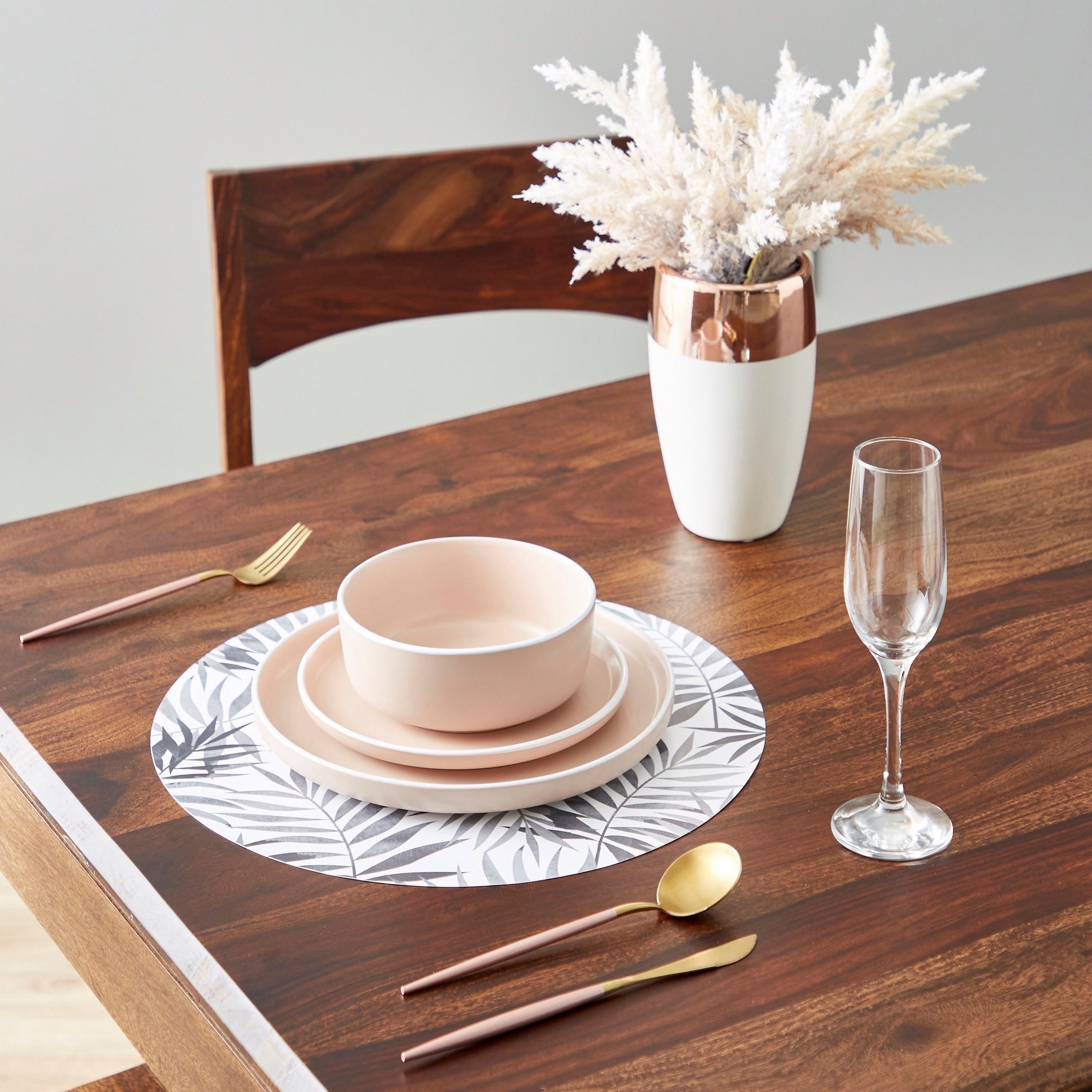لبادة صحون إيفا بتصميم سرخس - 38 سم-hbxdecorandfurnishings-homefurnishings-tablelinens-image-4