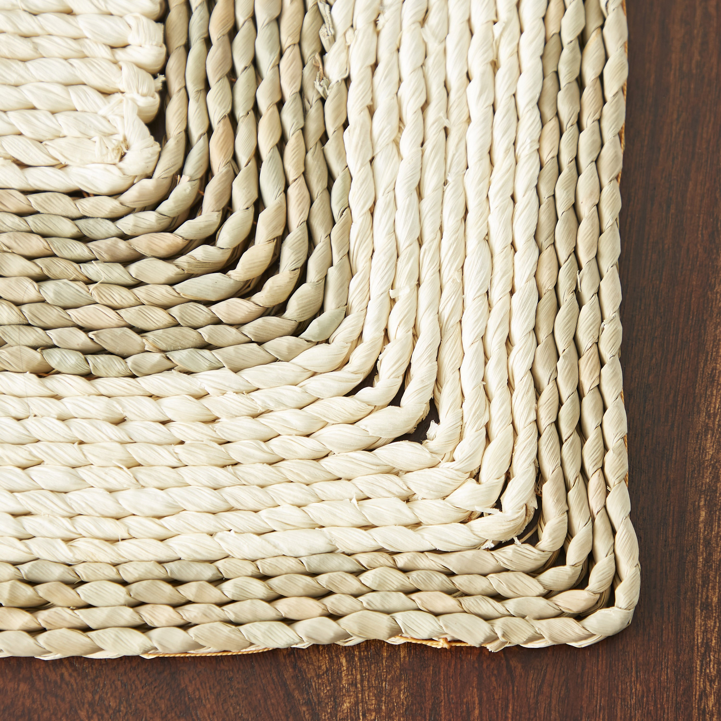 لبادة صحون طبيعية من ريس - 30x30 سم-hbxdecorandfurnishings-homefurnishings-tablelinens-image-2