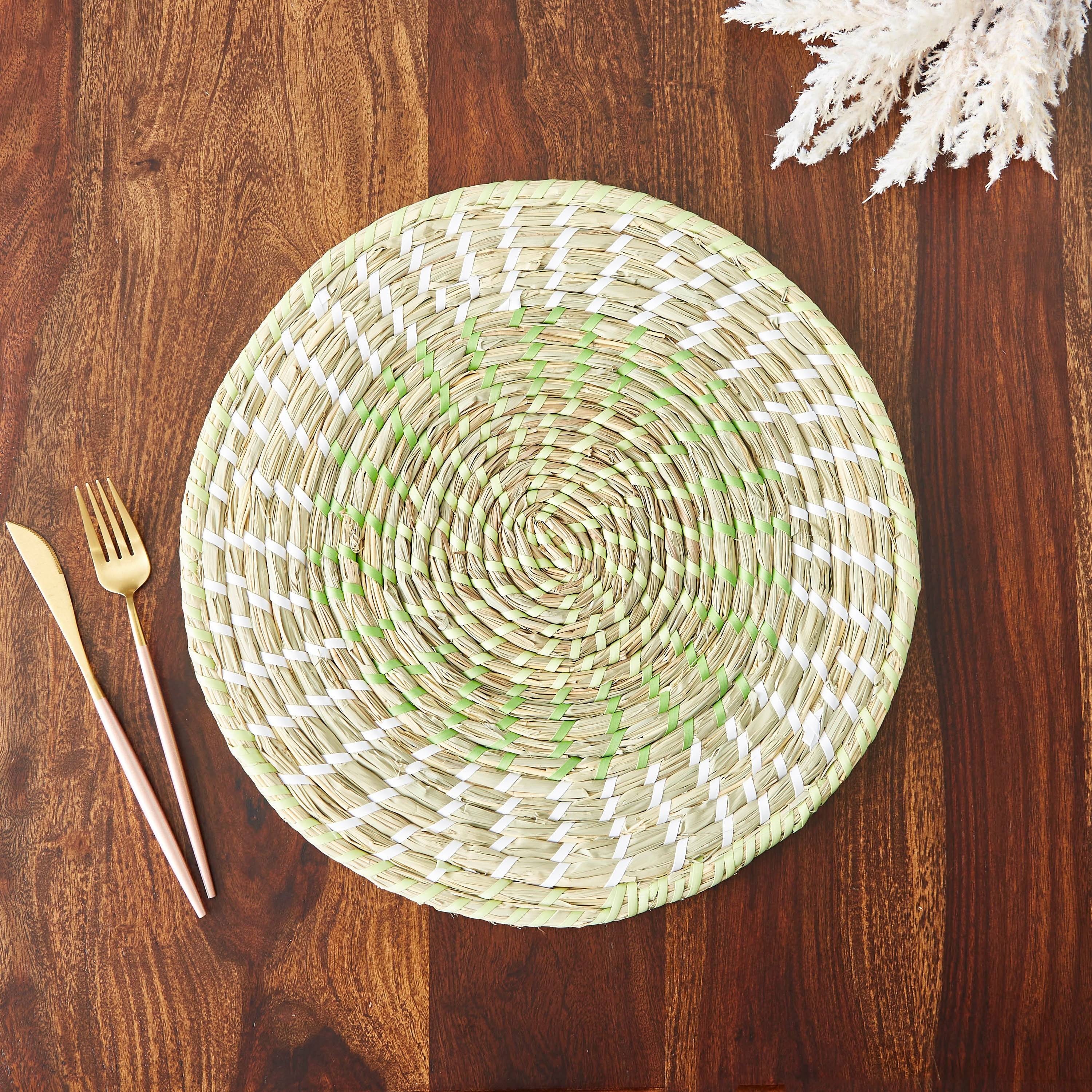 لبادة صحون من الأعشاب من جزيل - 38 سم-hbxdecorandfurnishings-homefurnishings-tablelinens-image-1