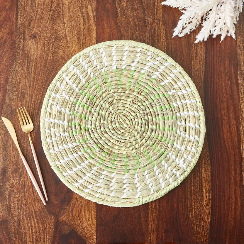 Jaziel Grass Placemat - 38 cm-Table Linens-image-0
