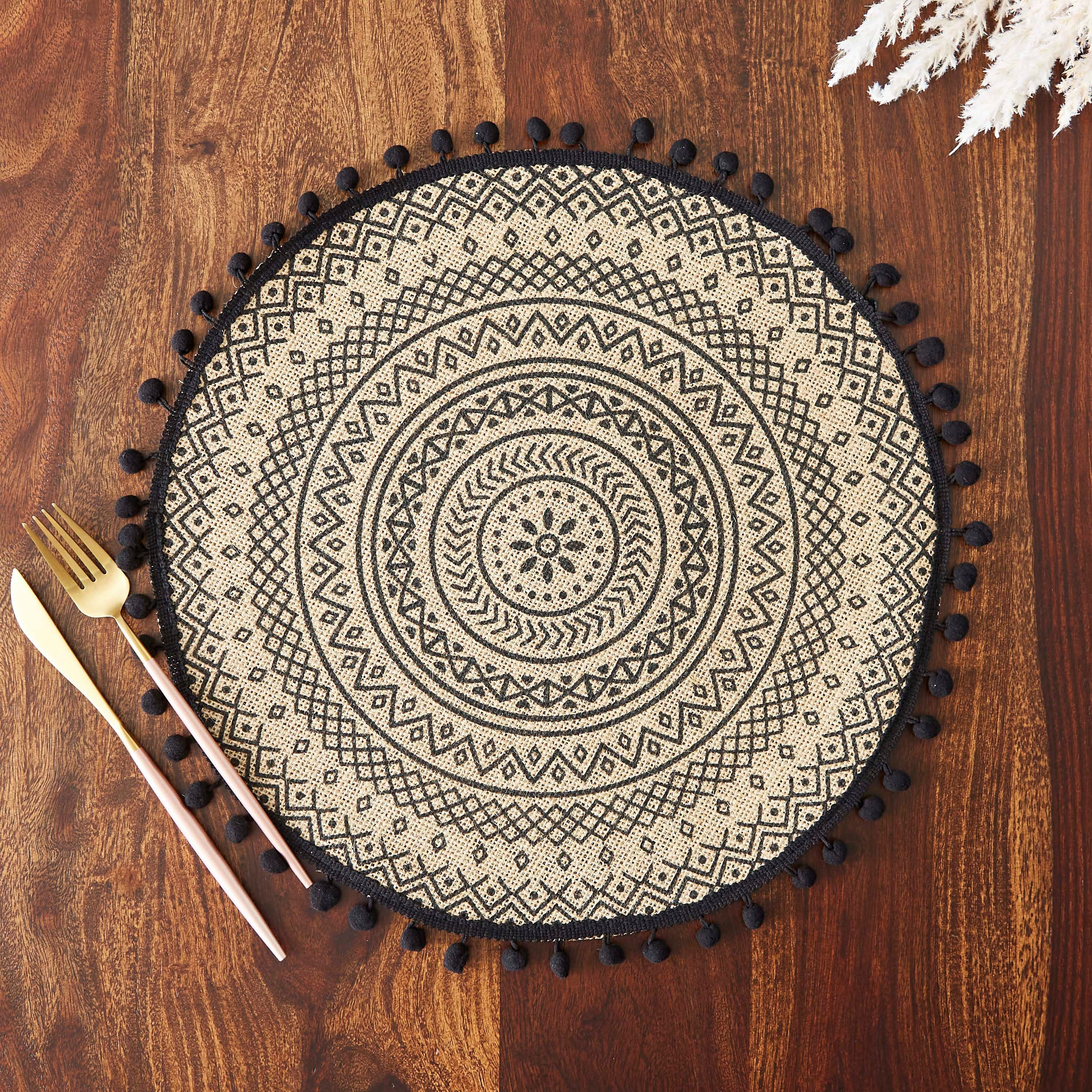 لبادة صحون من الجوت من فيليبي - 38 سم-hbxdecorandfurnishings-homefurnishings-tablelinens-image-1