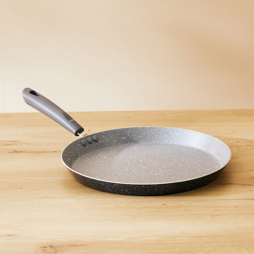 Onyx Non-Stick Flat Pan with Induction Base - 30 cm-Food Preparation-image-0