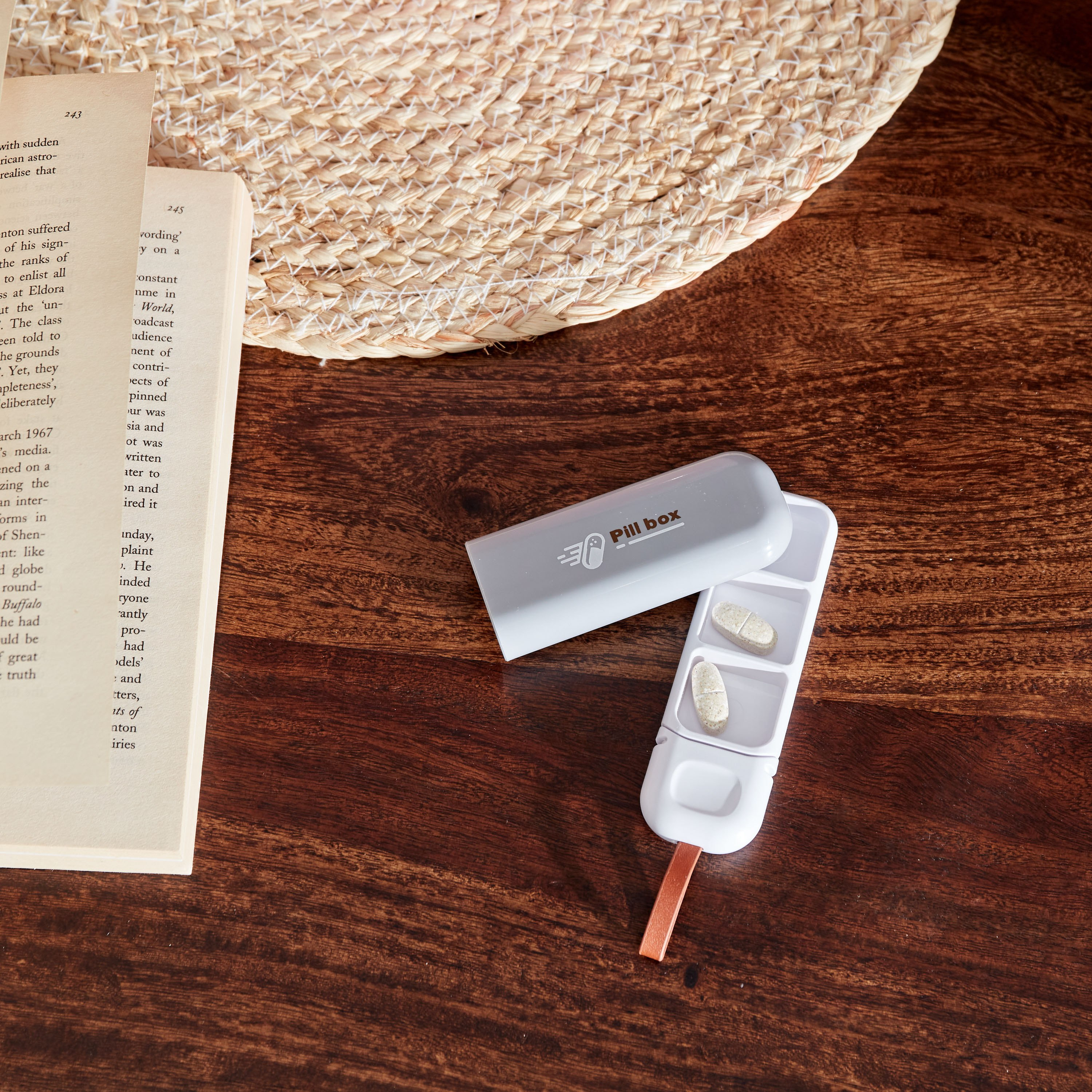 تسوق منظم أقراص بـ 3 أقسام من بيانكا 10.5x3.5x2 سم اون لاين هوم