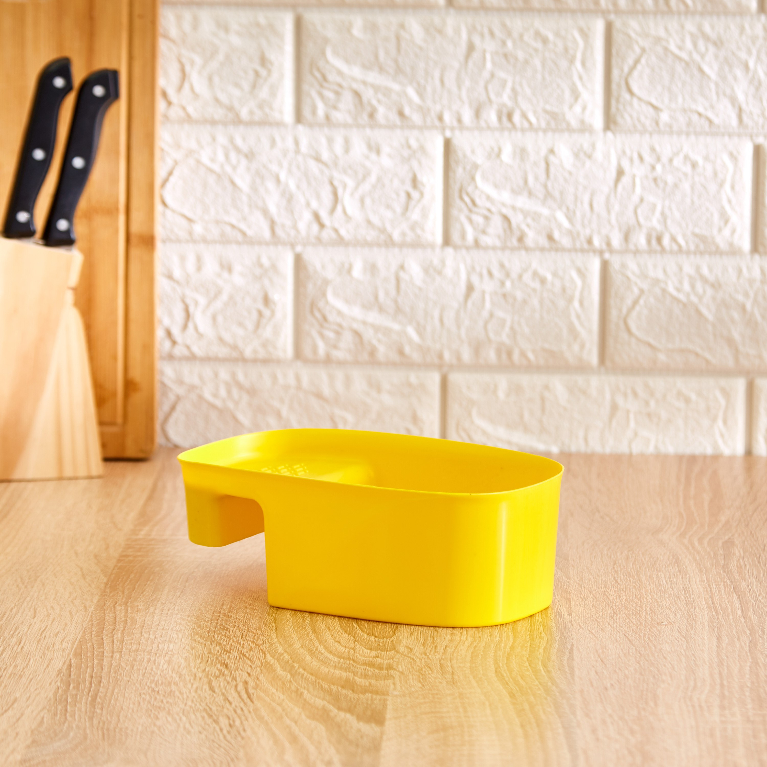 HBSO Sink Drain Strainer Basket with Sponge Holder - 21x13.5x7.5 cm-hbxkitchen-kitchenware-kitchenaccessories-image-1
