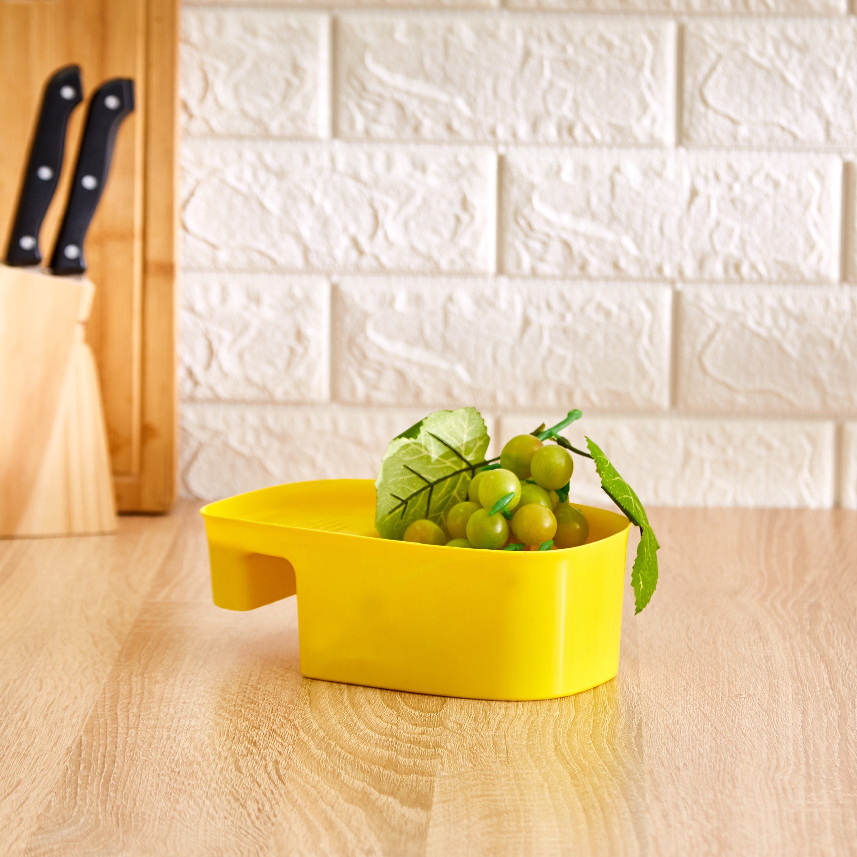 HBSO Sink Drain Strainer Basket with Sponge Holder - 21x13.5x7.5 cm-hbxkitchen-kitchenware-kitchenaccessories-image-5