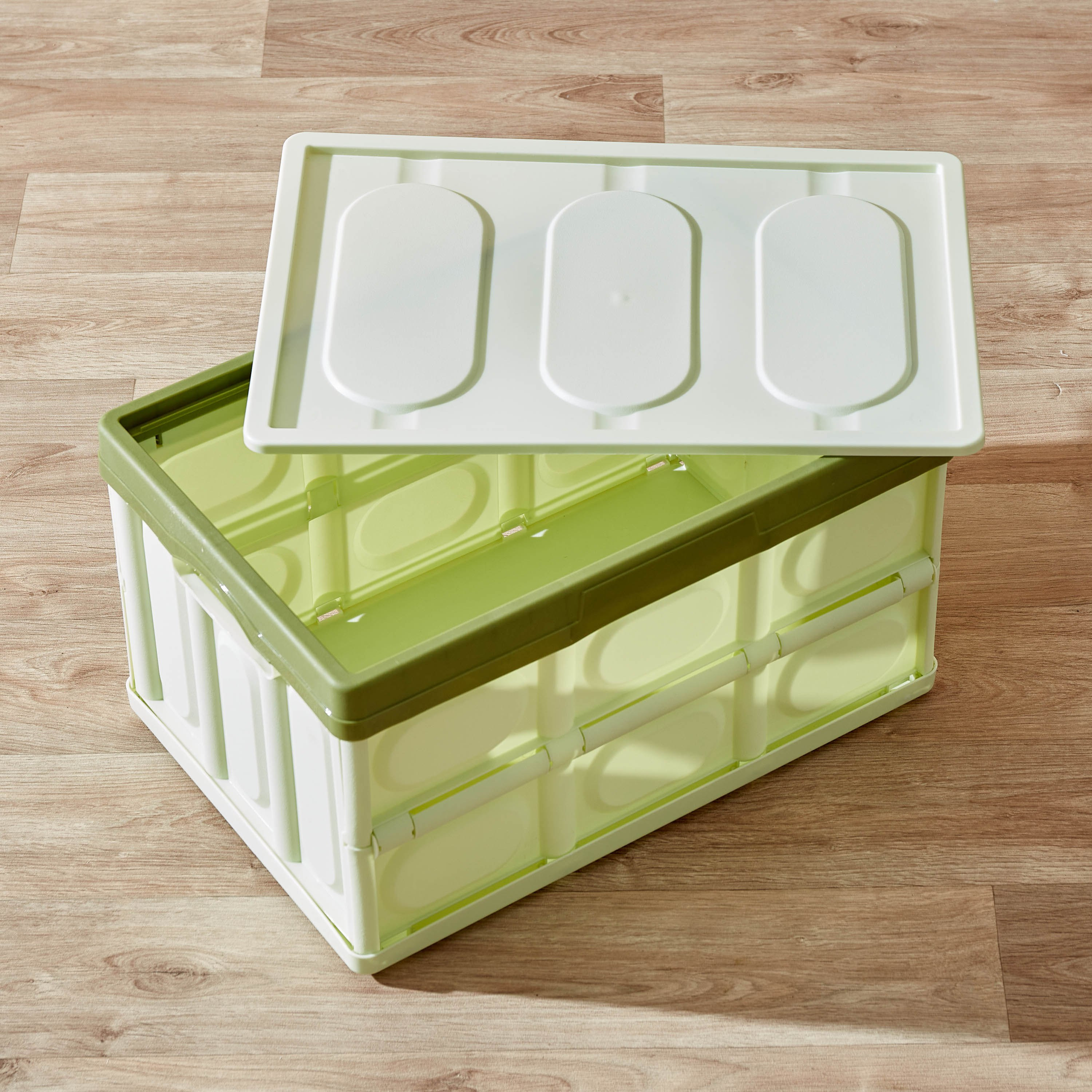صندوق تخزين قابل للطي من إتش بي إس أو - 45x30x20 سم-hbxbedroom-bedroomaccessories-bedroomstorage-image-2