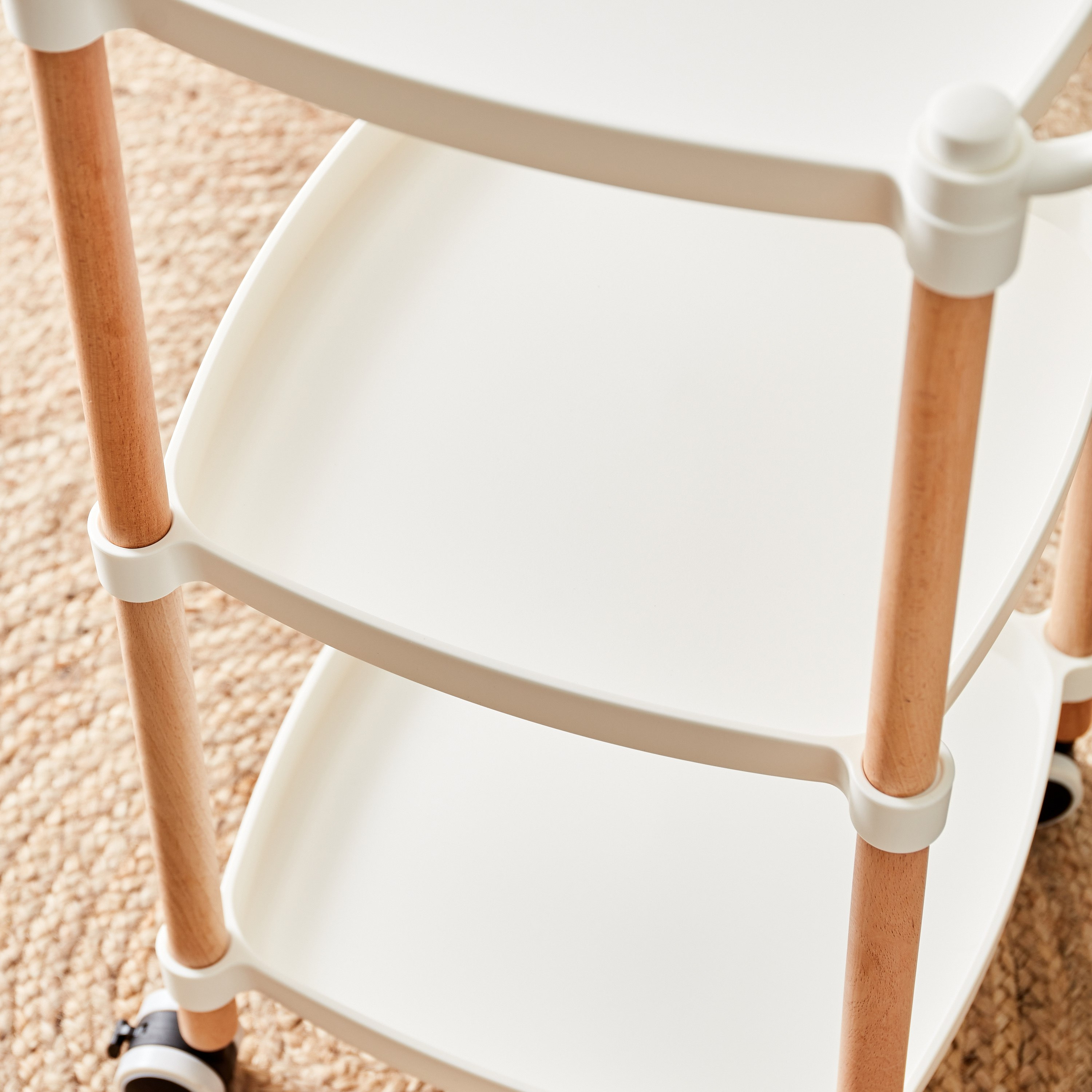 رف تخزين متعدد الأغراض 3 مستويات من بيانكا - 33x33x69 سم-hbxlivingroom-tablesandstands-servingtrolleys-image-4
