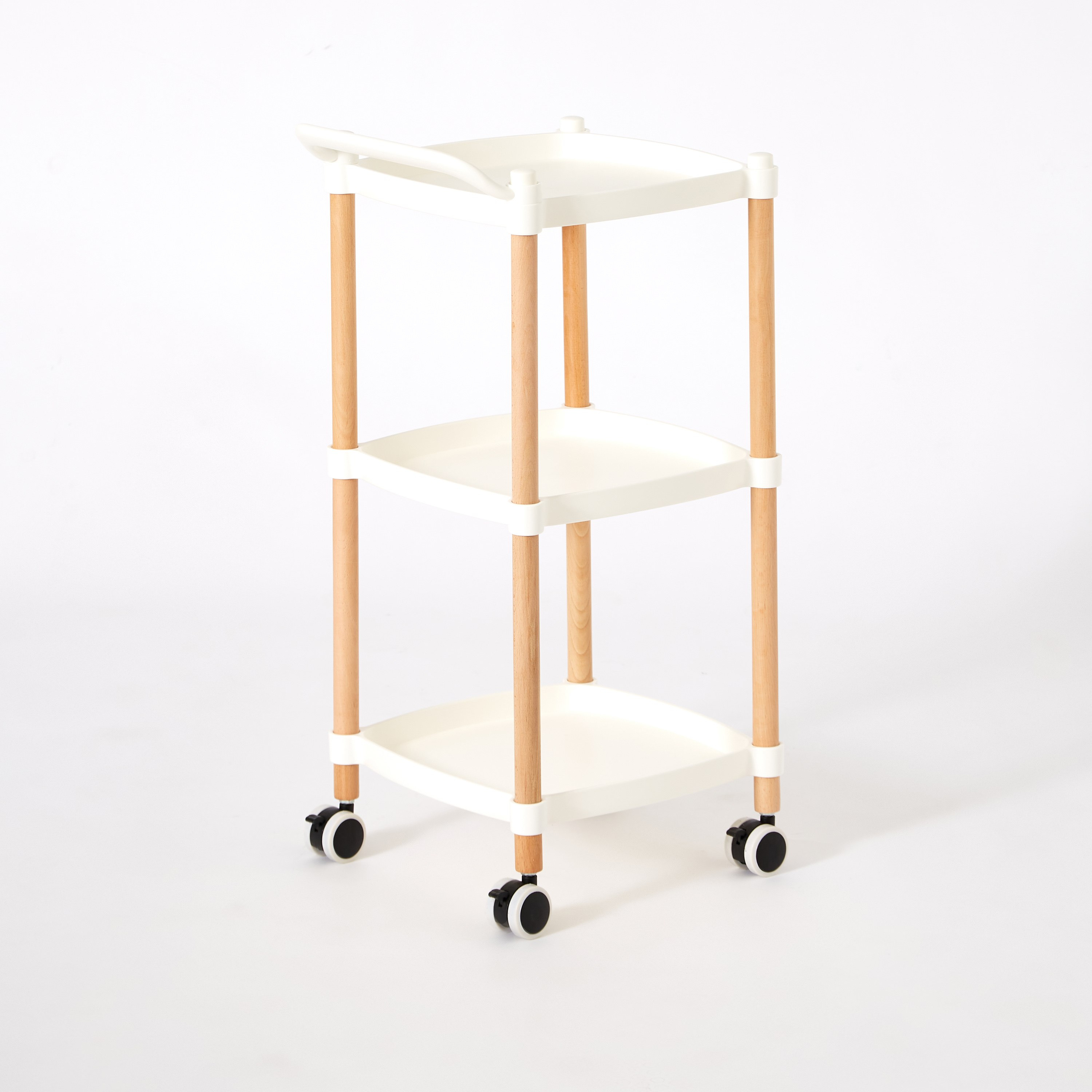 رف تخزين متعدد الأغراض 3 مستويات من بيانكا - 33x33x69 سم-hbxlivingroom-tablesandstands-servingtrolleys-image-8