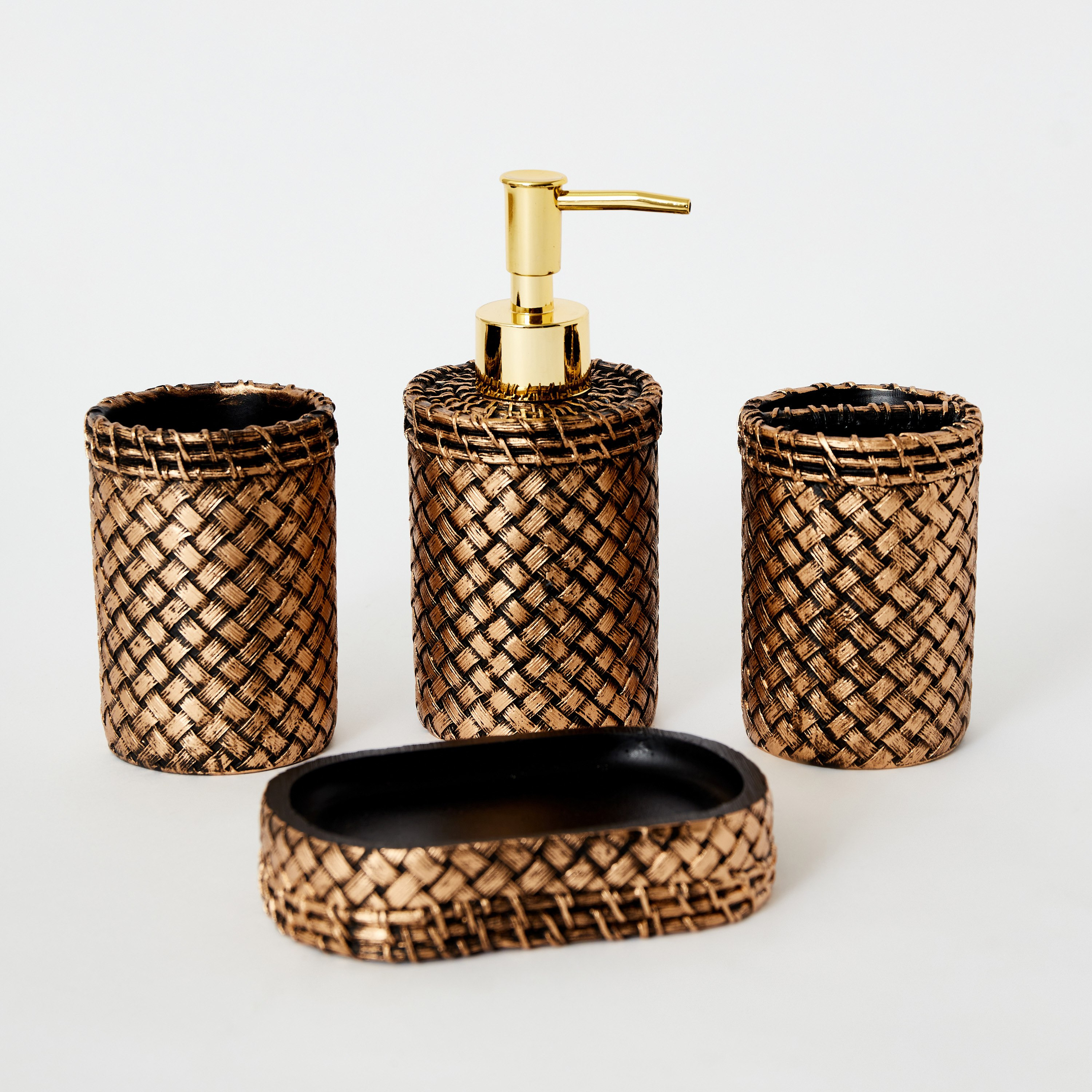 Rustic 4-Piece Polystone Bathroom Accessory Set-PROMO_HB_AE_B1G1_250925-image-8