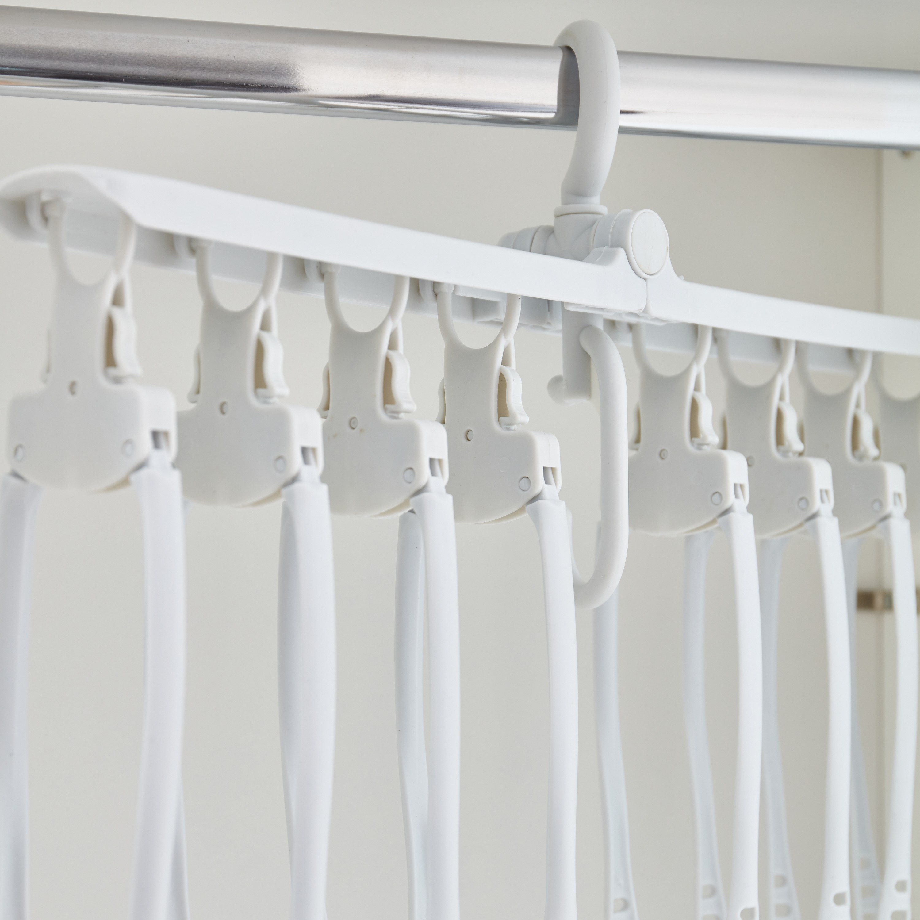 علّاقات ملابس قابلة للطي 8 في 1 من أتش بي أس أو - 34x16x17 سم-hbxhomeware-bathandlaundry-clothesdryingracks-image-5