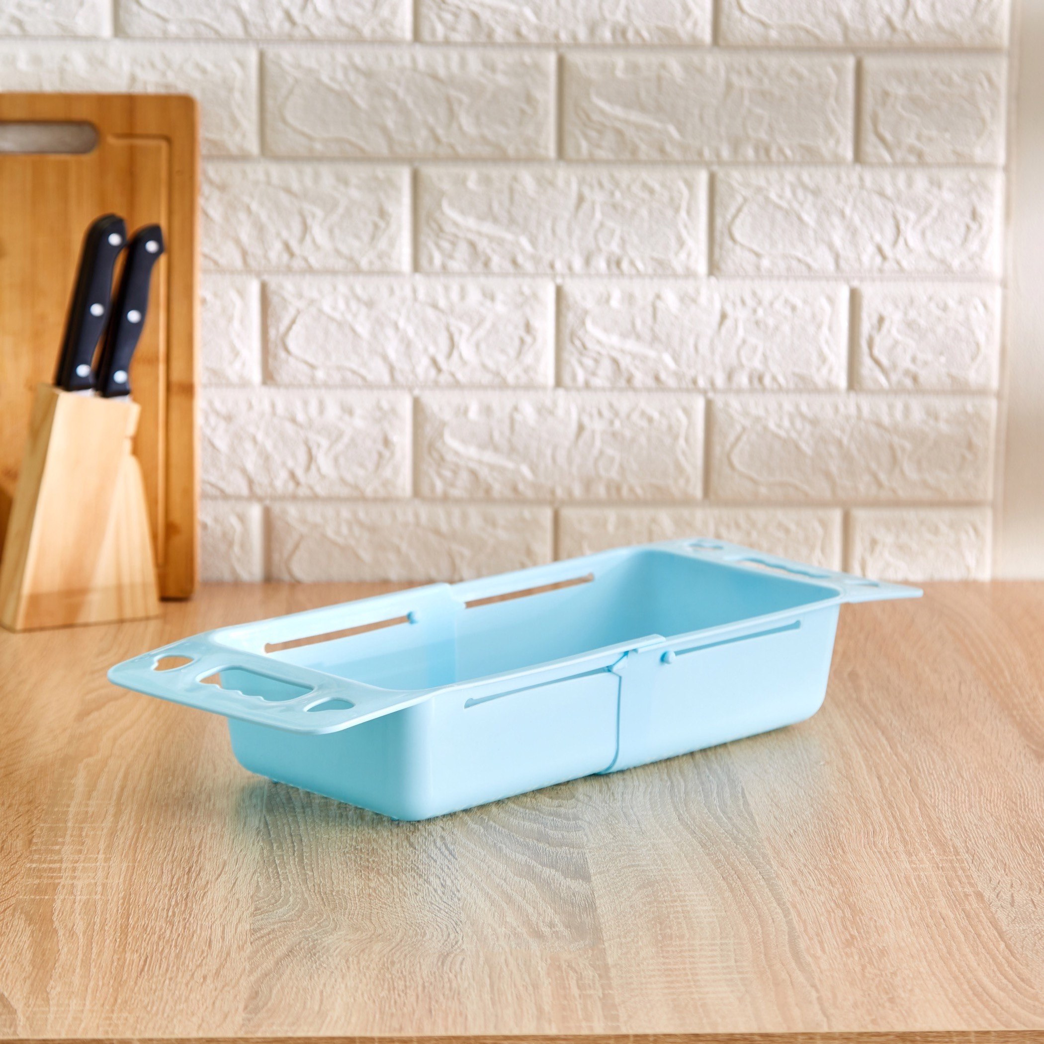 سلة مصفاة حوض للمطبخ قابلة للطي من إتش بي إس أو - 36x18x6 سم-hbxkitchen-kitchenware-foodpreparation-image-2