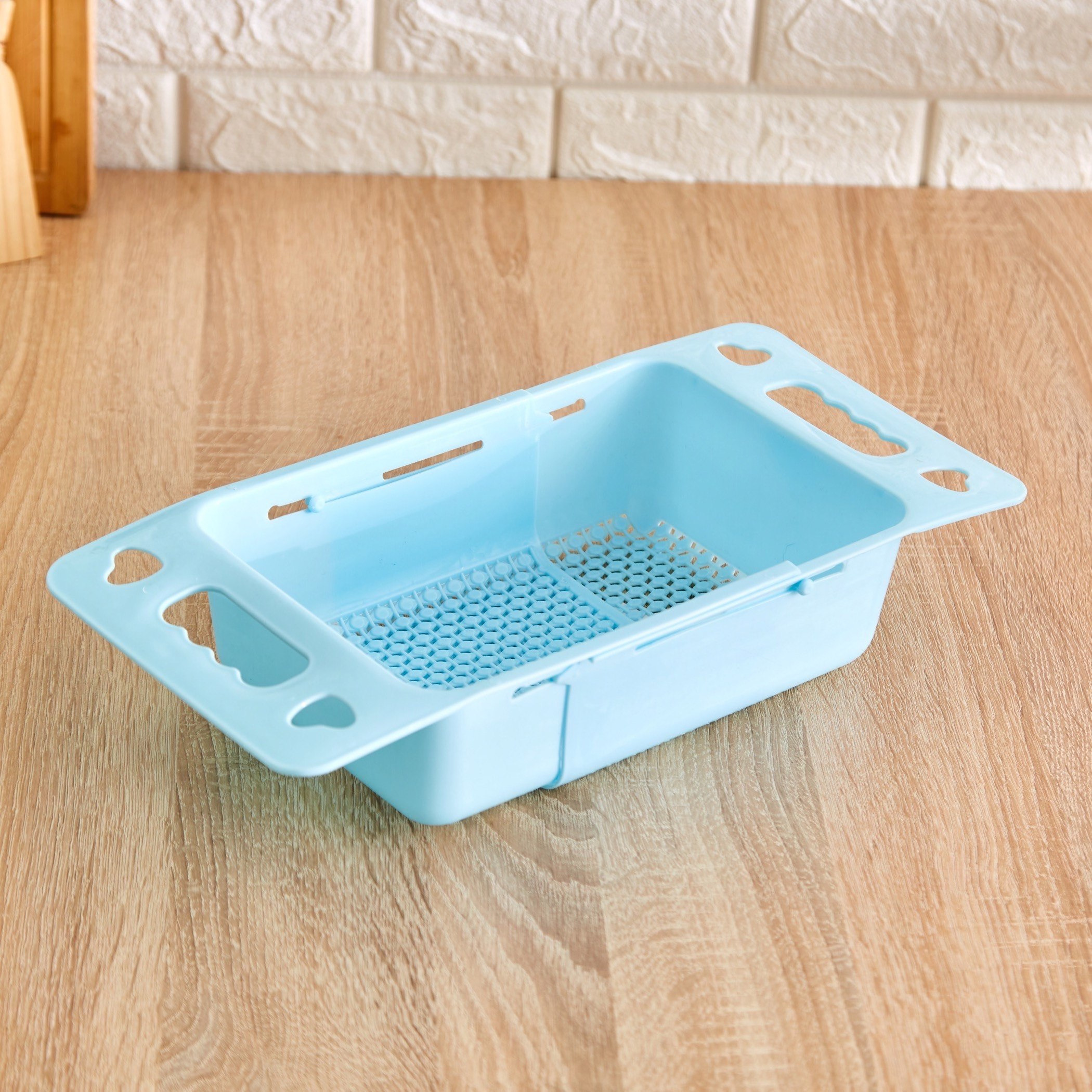 سلة مصفاة حوض للمطبخ قابلة للطي من إتش بي إس أو - 36x18x6 سم-hbxkitchen-kitchenware-foodpreparation-image-3