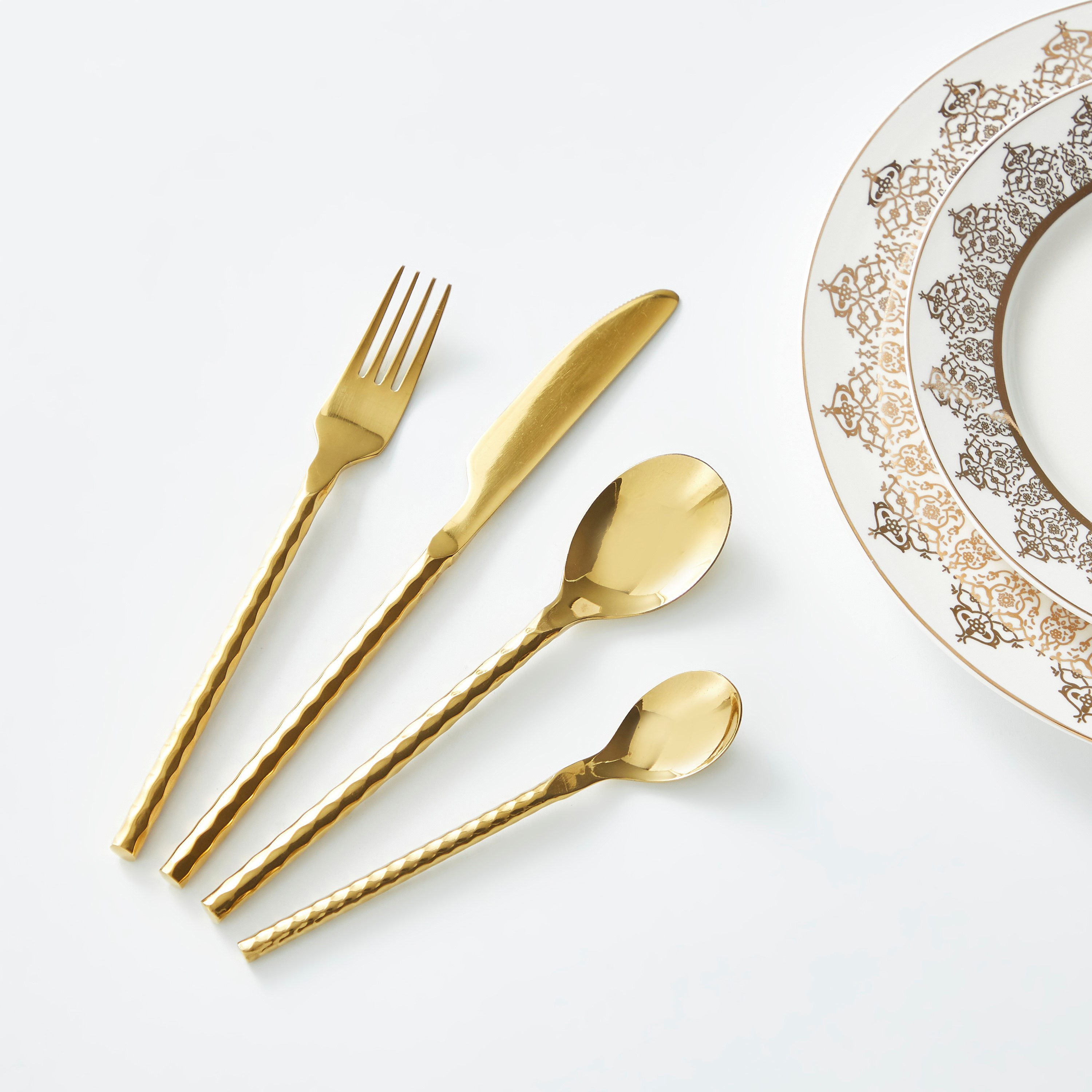 طقم أدوات مائدة لامع 16 قطعة من فيستيف ناتشرال-hbxhomeware-hbxkitchen-image-1