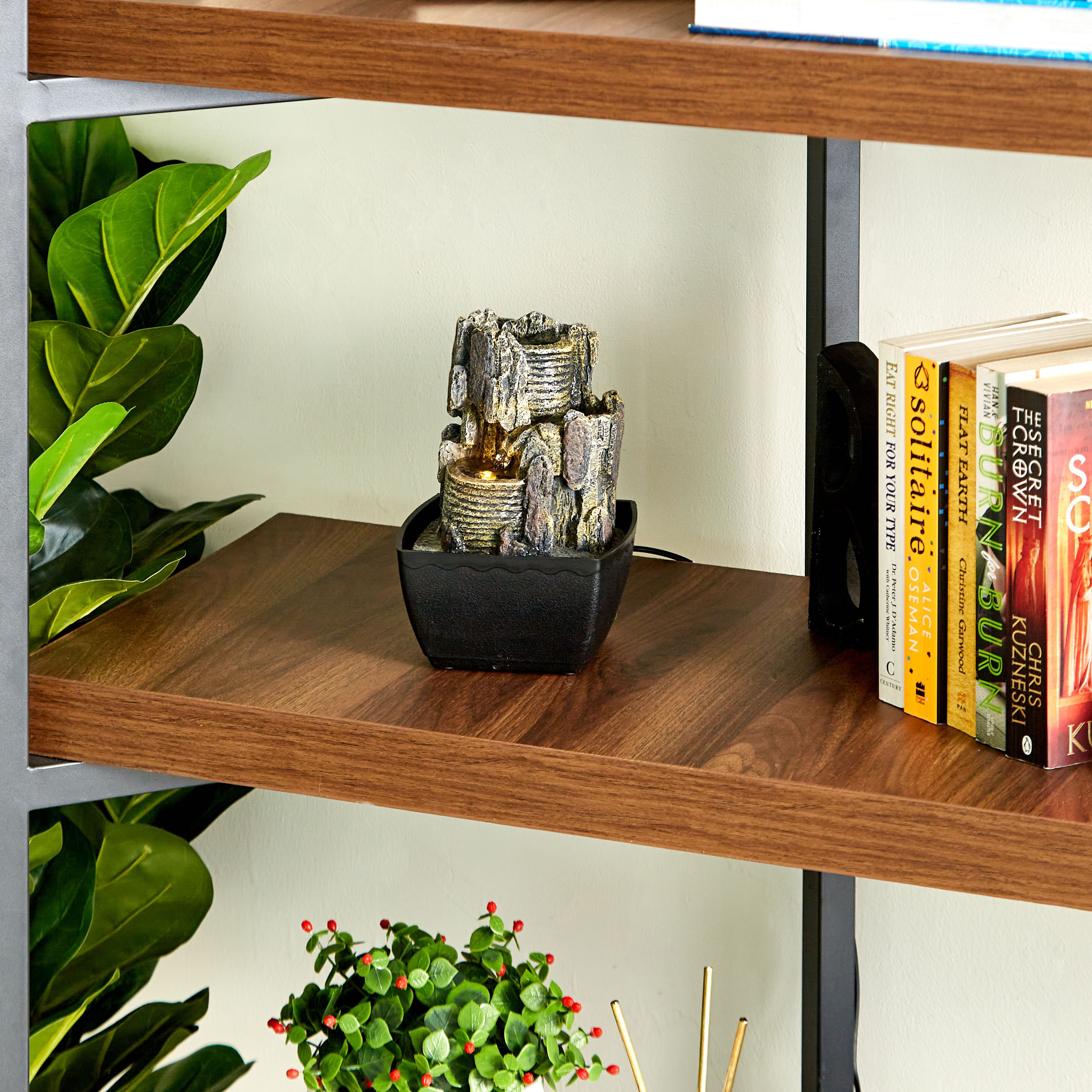 نافورة من أوريل ميني ستامب - 13x12x18 سم-hbxhomeware-hbxdecorandfurnishings-image-4