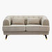 Alison 2-Seater Velvet Sofa with 2 Cushions-Sofas-thumbnailMobile-1