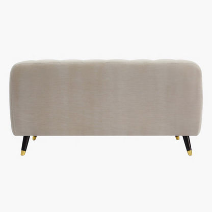 Alison 2-Seater Velvet Sofa with 2 Cushions-Sofas-image-3